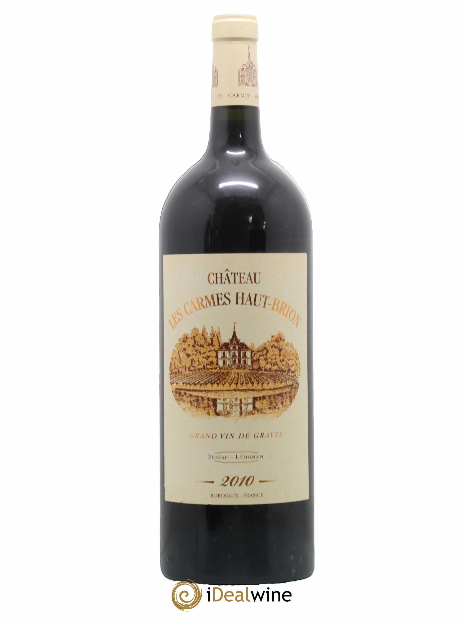 Château Les Carmes Haut-Brion 2010 - Lot de 1 magnum - 0