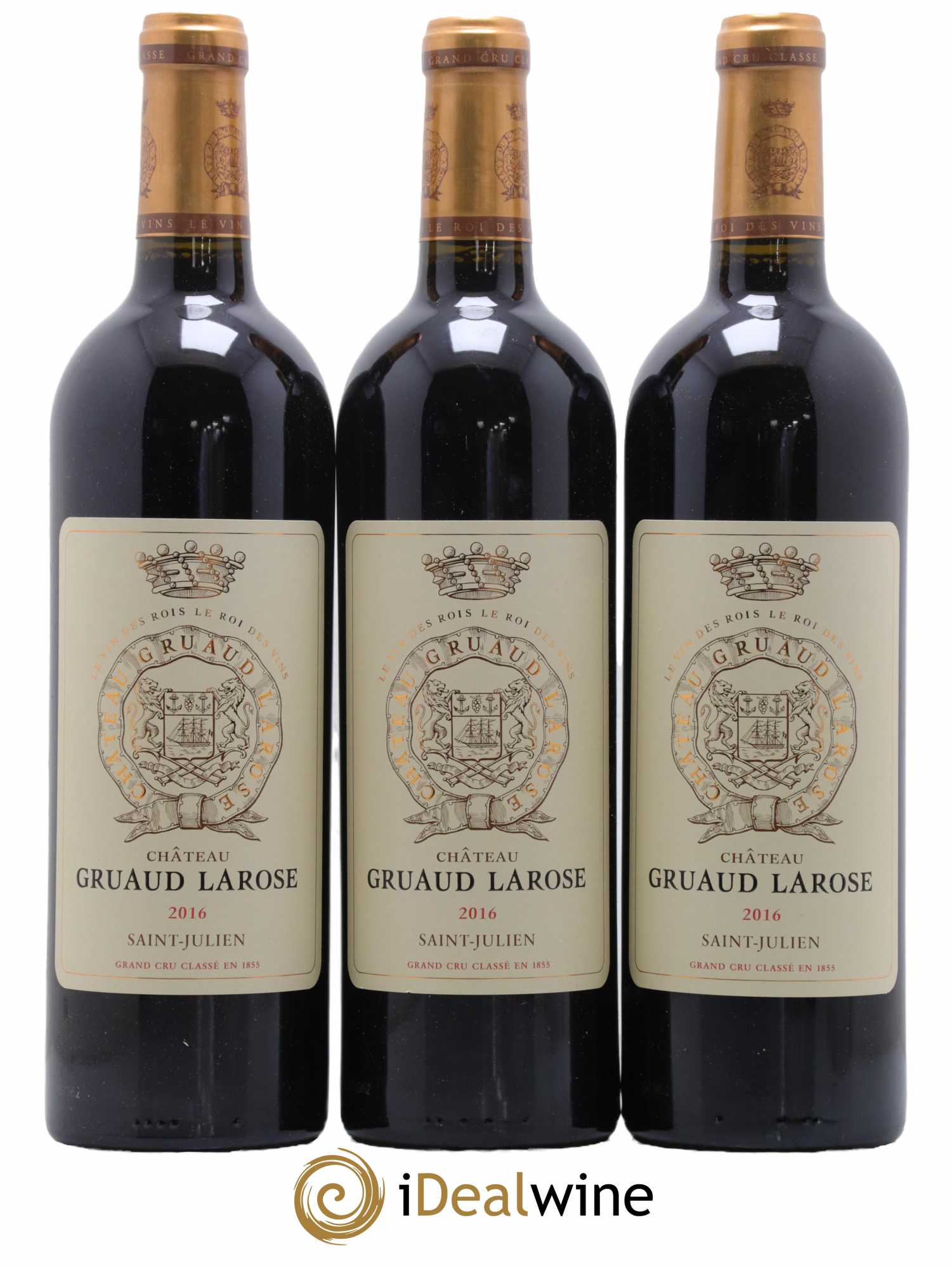 Château Gruaud Larose 2ème Grand Cru Classé 2016 - Lot de 3 bouteilles - 0