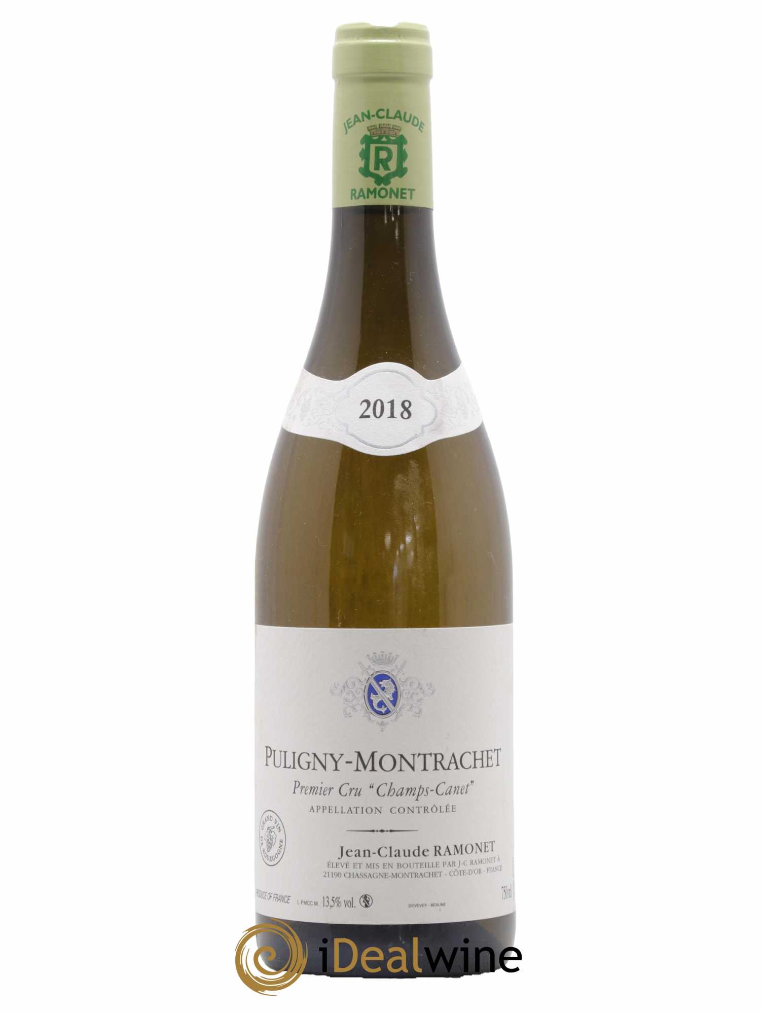 Puligny-Montrachet 1er Cru Champs Canet Ramonet (Domaine) 2018 - Lot de 1 bouteille - 0