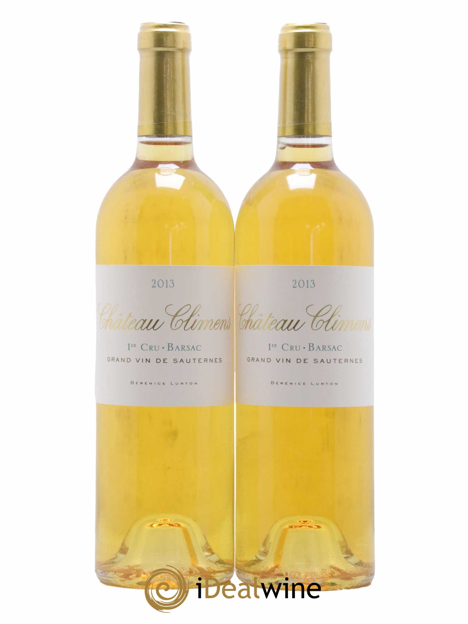 Château Climens 1er Grand Cru Classé 2013 - Lotto di 2 bottiglie - 0