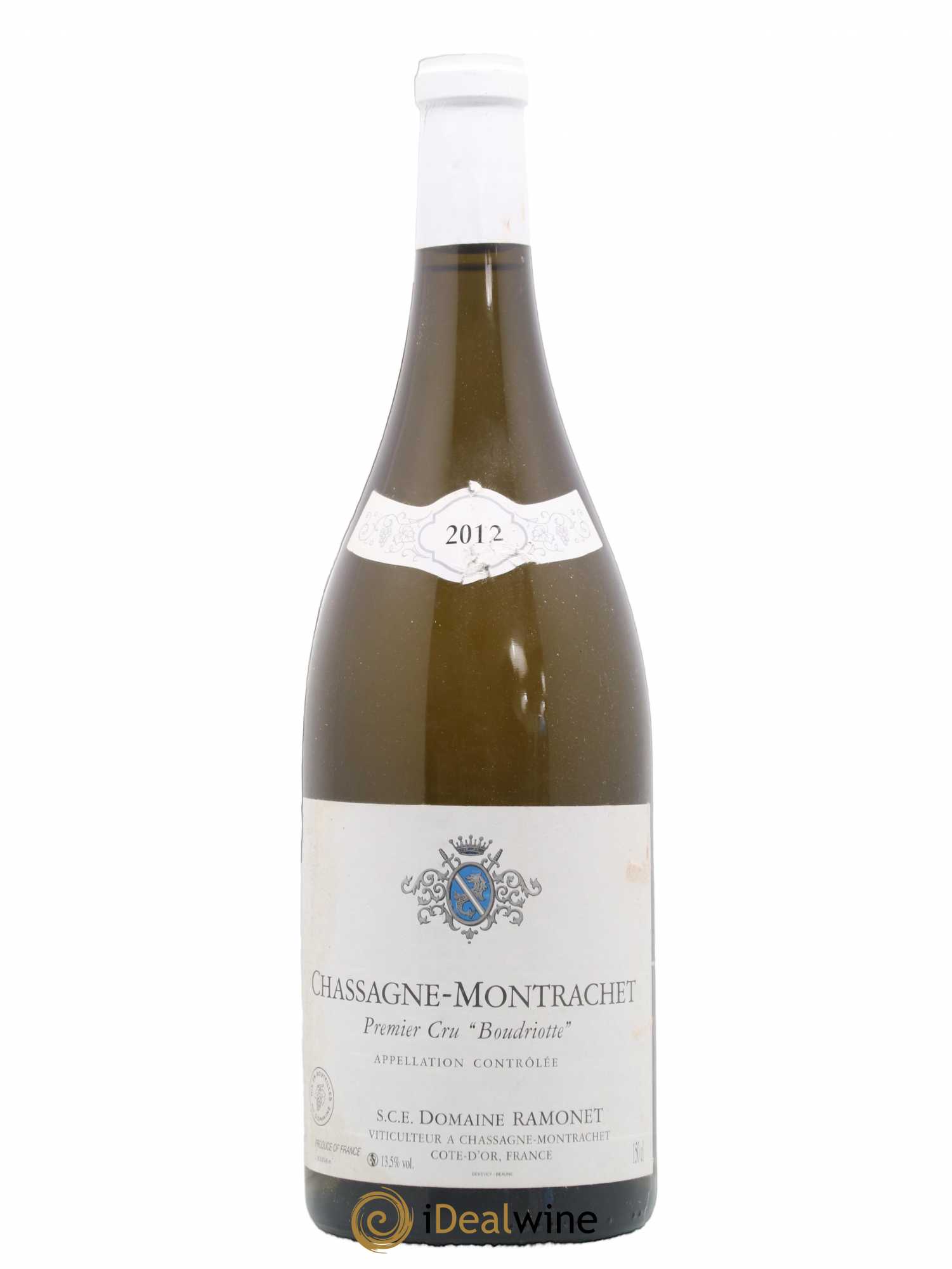 Chassagne-Montrachet 1er Cru Boudriotte Ramonet (Domaine) 2012 - Lot de 1 magnum - 0