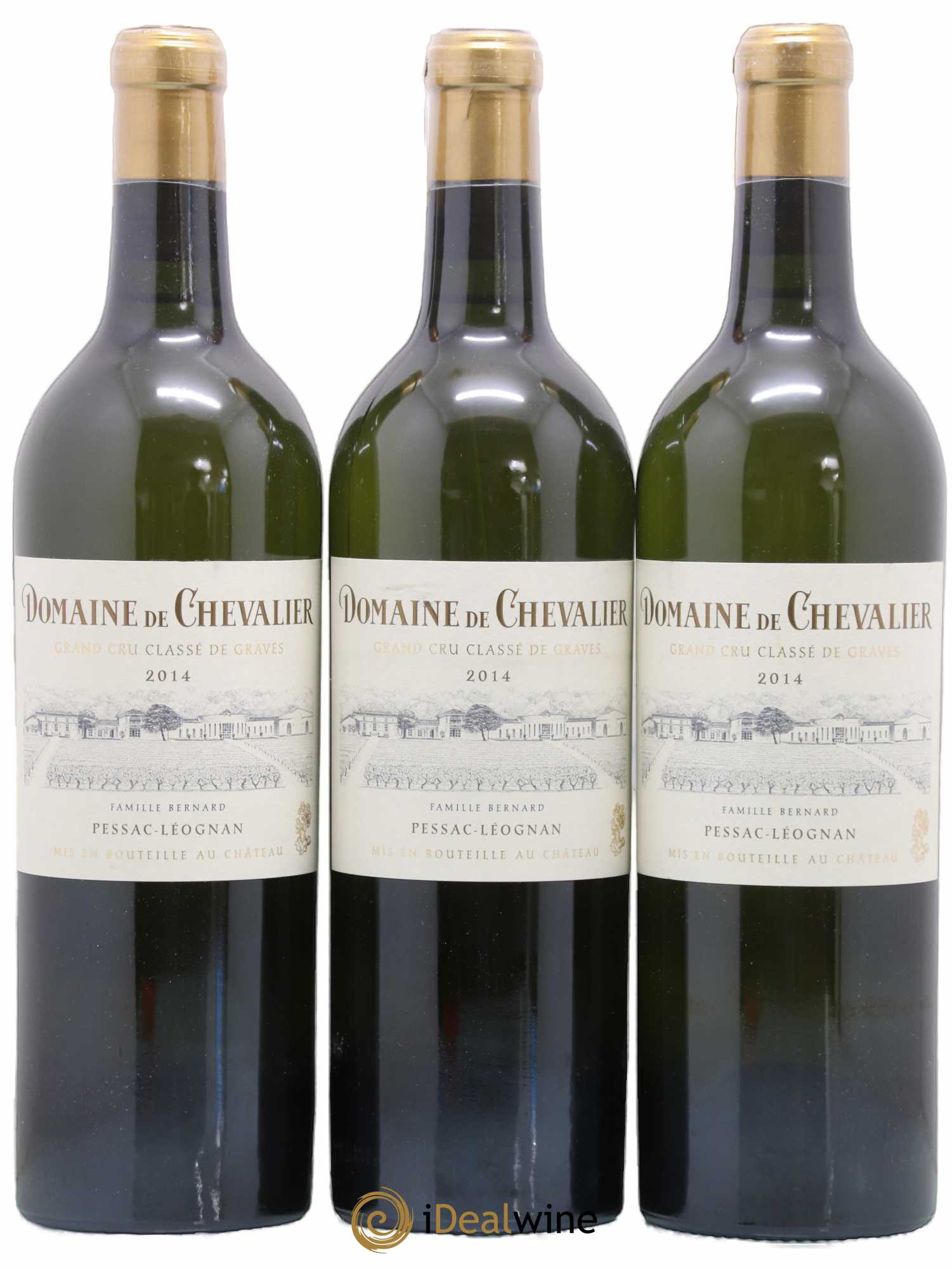 Domaine de Chevalier Cru Classé de Graves 2014 - Lot de 3 bouteilles - 0