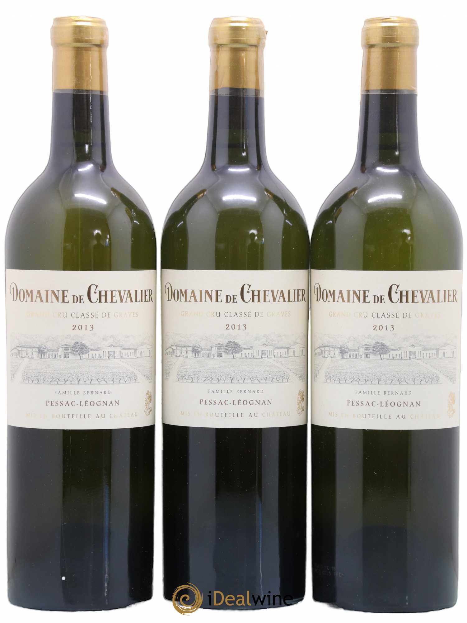 Domaine de Chevalier Cru Classé de Graves 2013 - Lot de 3 bouteilles - 0