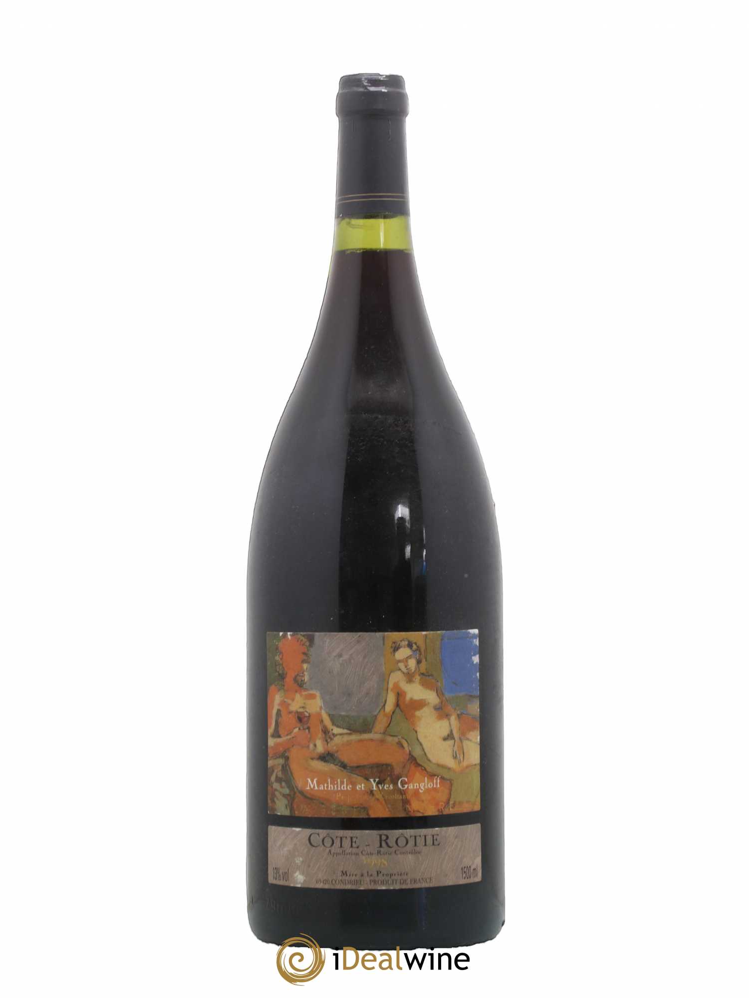 Côte-Rôtie La Sereine Noire Gangloff (Domaine) 1998 - Lot de 1 magnum - 0