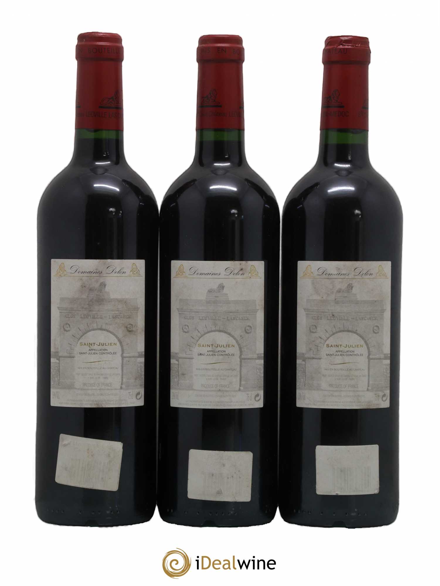 Château Léoville Las Cases 2ème Grand Cru Classé 2005 - Lot de 3 bouteilles - 1