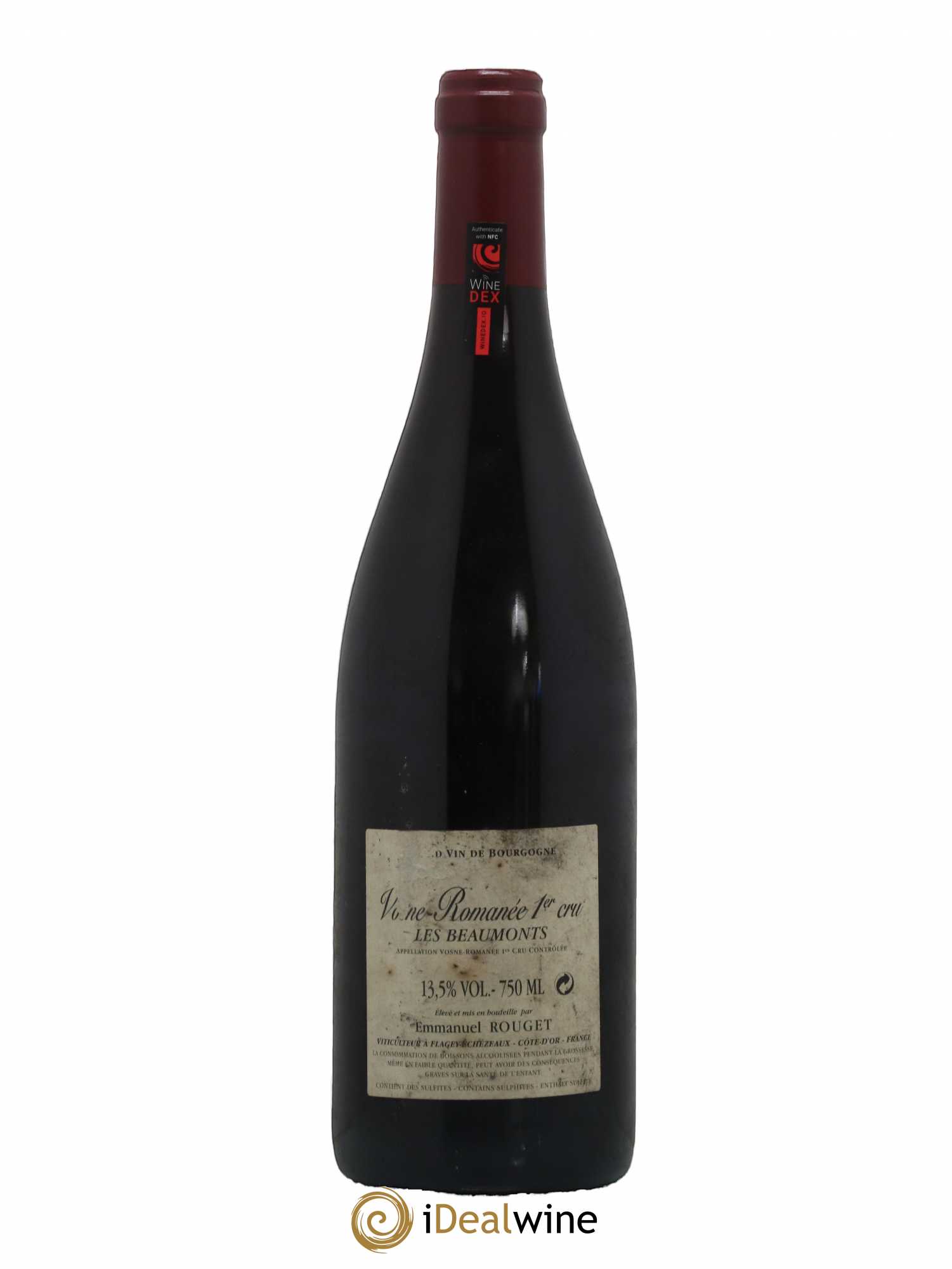 Vosne-Romanée 1er Cru Les Beaumonts Emmanuel Rouget 2009 - Lot de 1 bouteille - 1