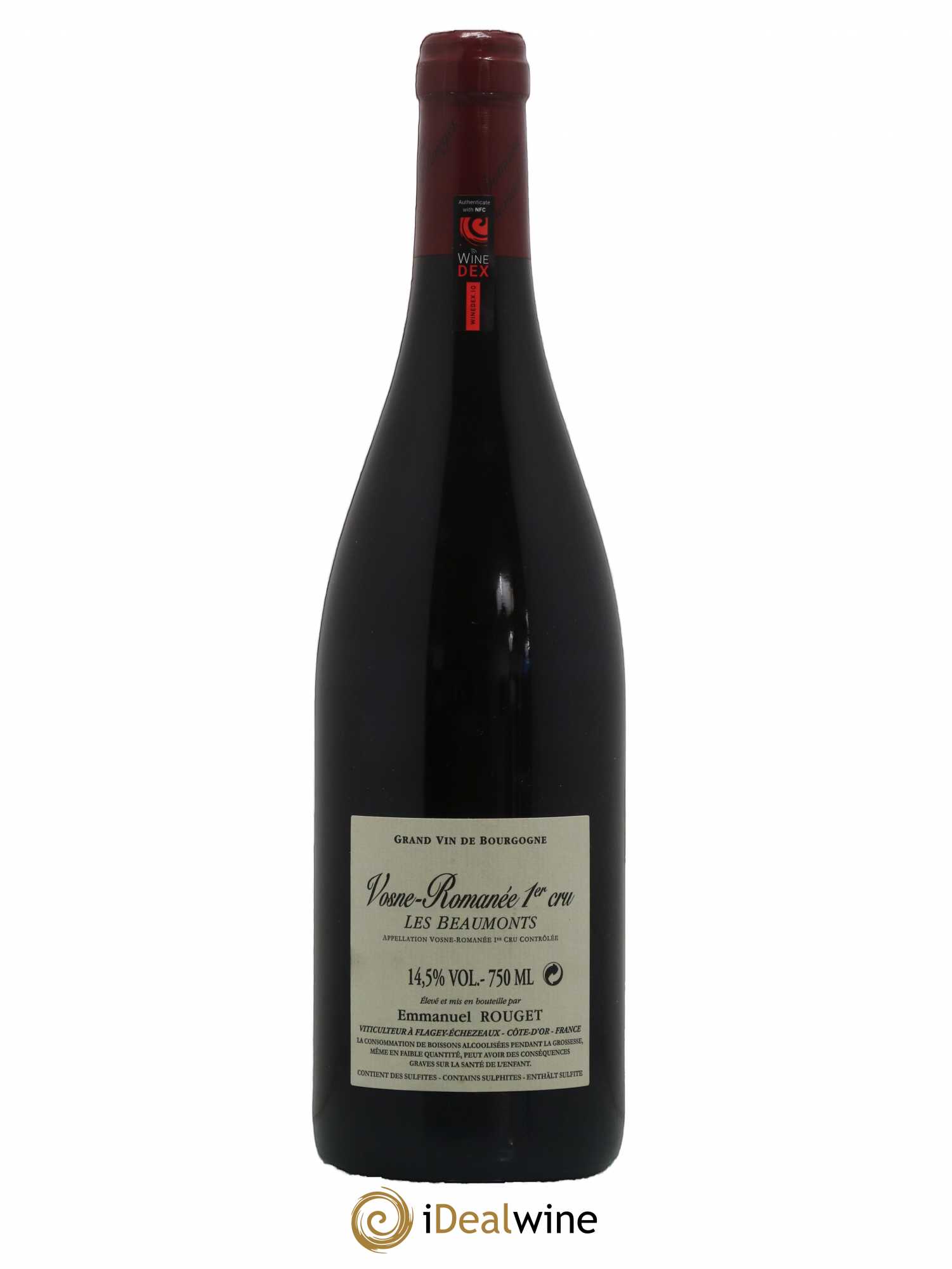 Vosne-Romanée 1er Cru Les Beaumonts Emmanuel Rouget 2015 - Lot de 1 bouteille - 1