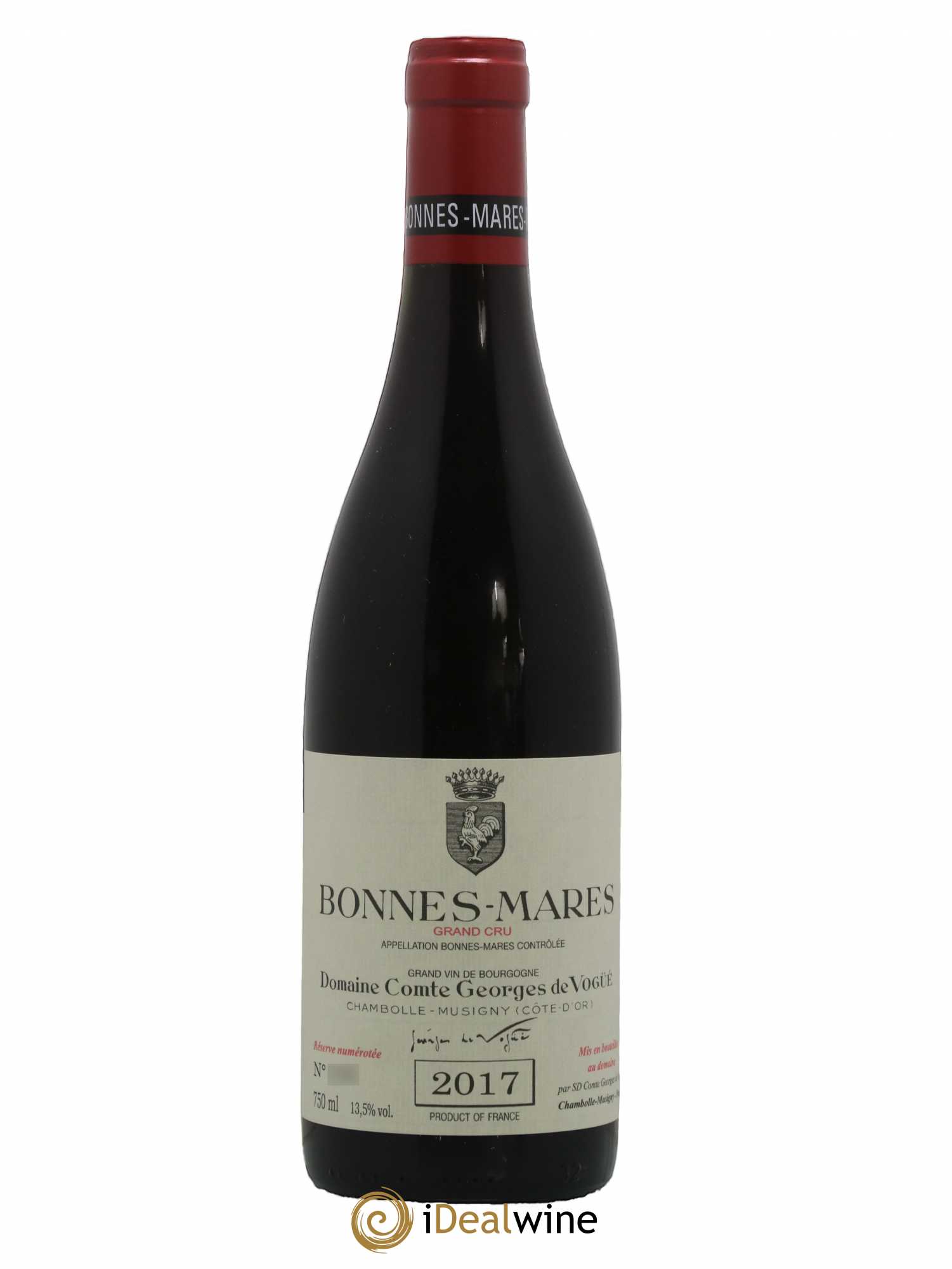 Bonnes-Mares Grand Cru Comte Georges de Vogüé 2017 - Lot de 1 bouteille - 0