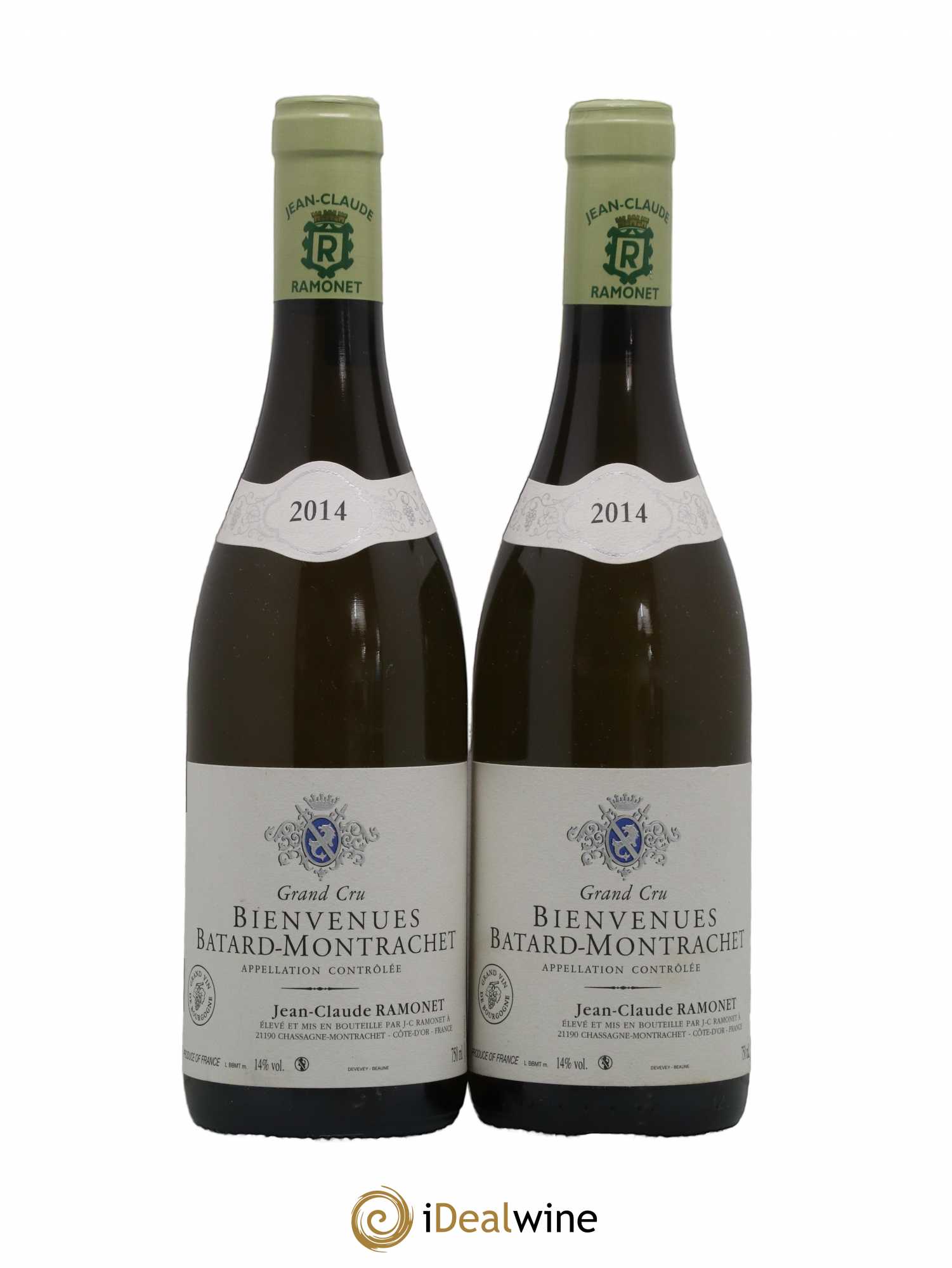 Bienvenues-Bâtard-Montrachet Grand Cru Ramonet (Domaine) 2014 - Lot de 2 bouteilles - 0
