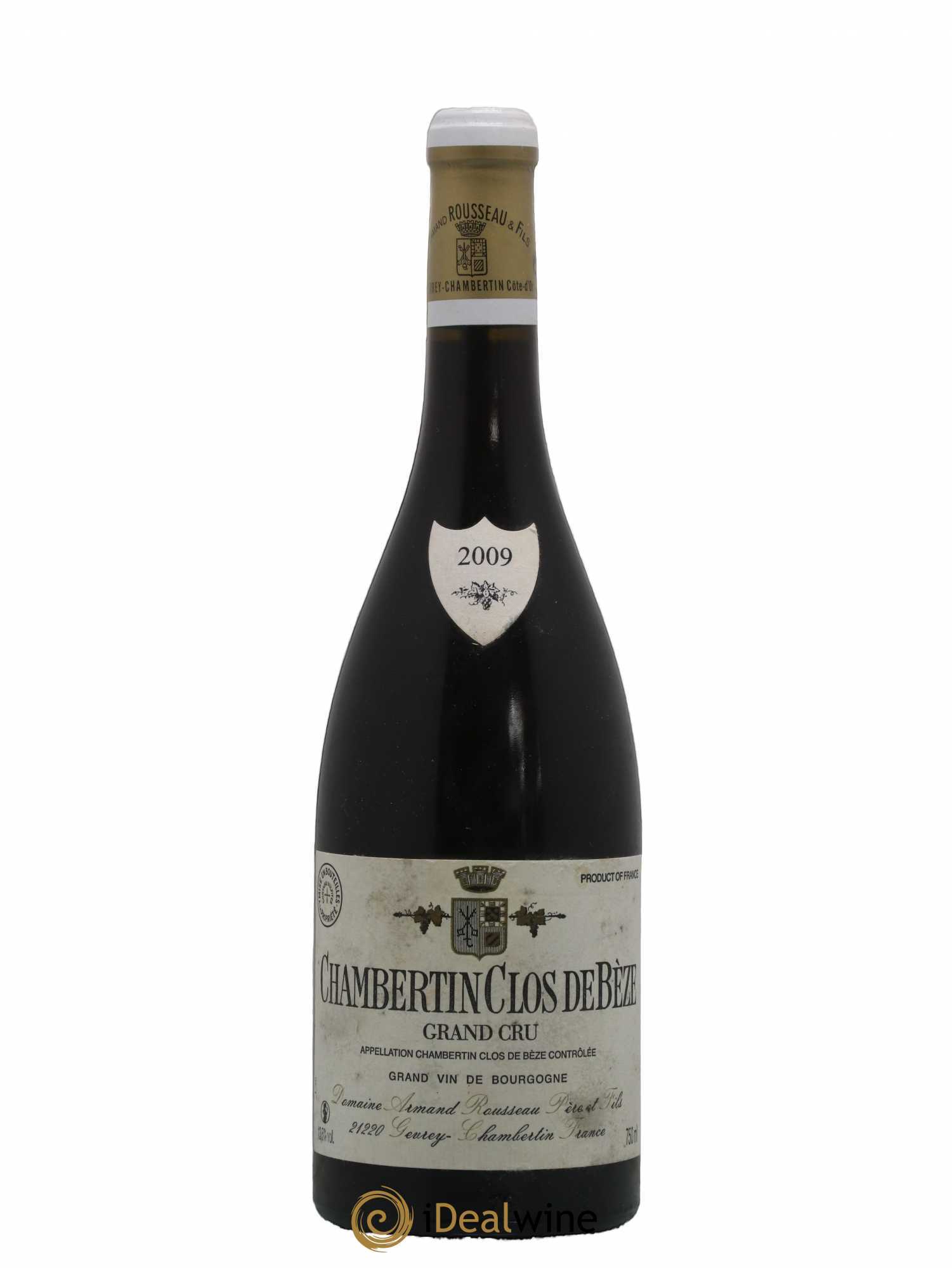 Chambertin Clos de Bèze Grand Cru Armand Rousseau (Domaine) 2009 - Lot de 1 bouteille - 0
