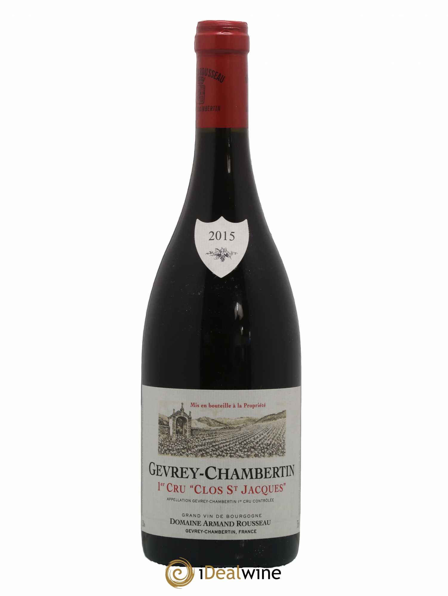 Gevrey-Chambertin 1er Cru Clos Saint-Jacques Armand Rousseau (Domaine) 2015 - Lot de 1 bouteille - 0