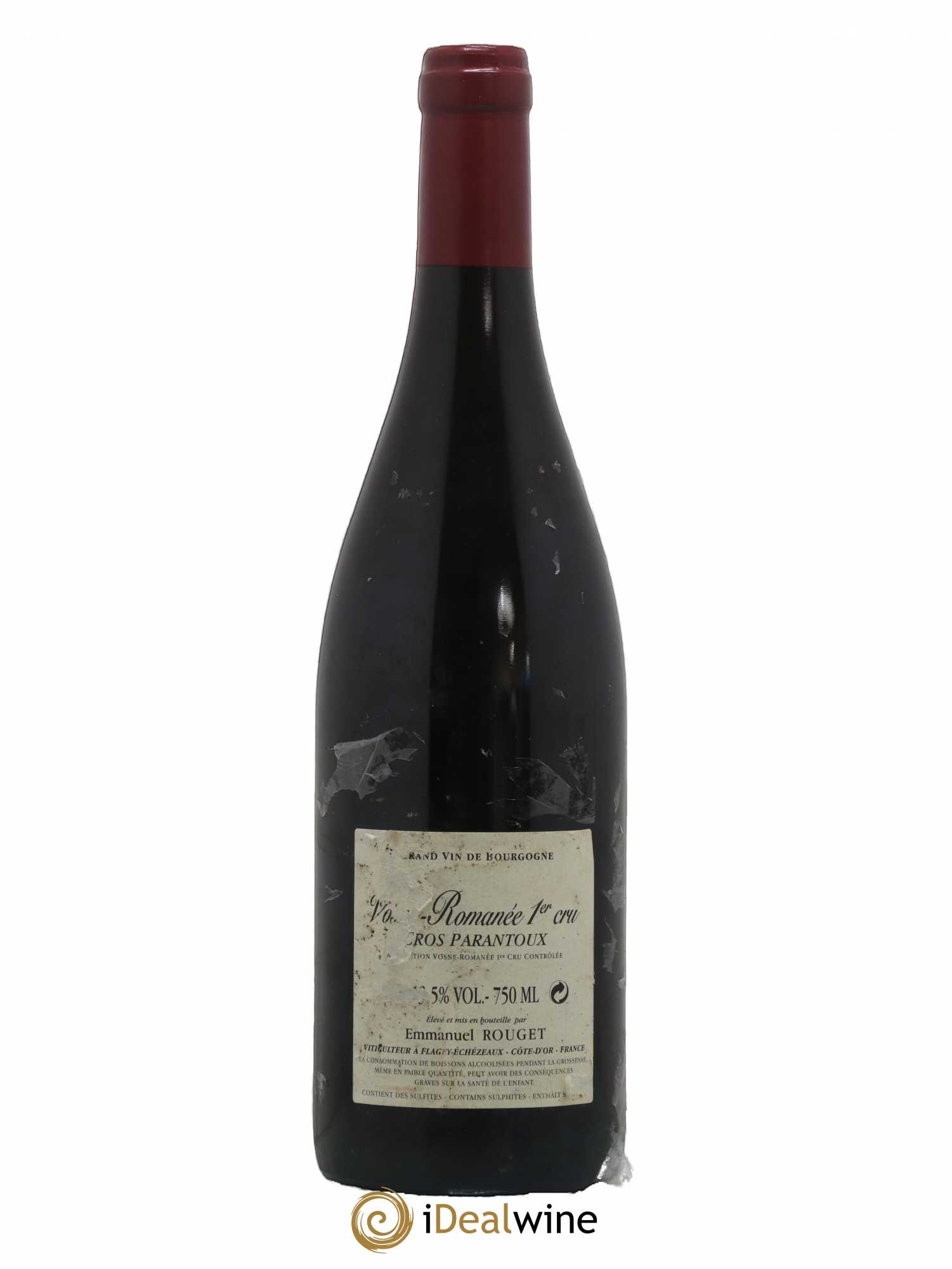 Vosne-Romanée 1er Cru Cros Parantoux Emmanuel Rouget 2009 - Lot de 1 bouteille - 1