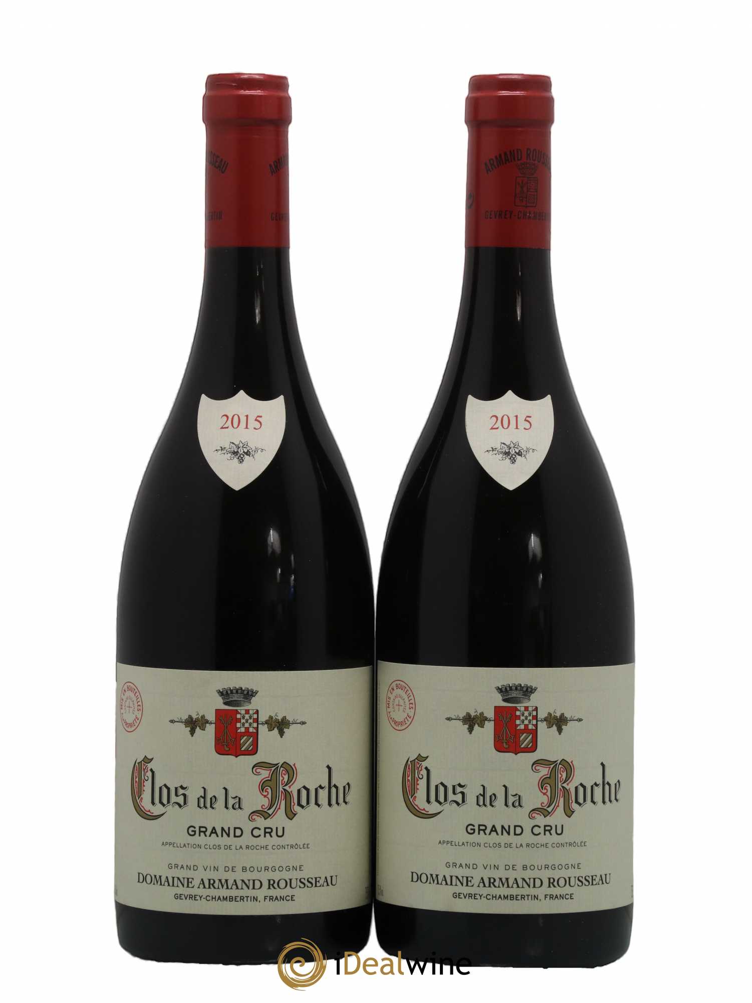 Clos de la Roche Grand Cru Armand Rousseau (Domaine) 2015 - Lot de 2 bouteilles - 0
