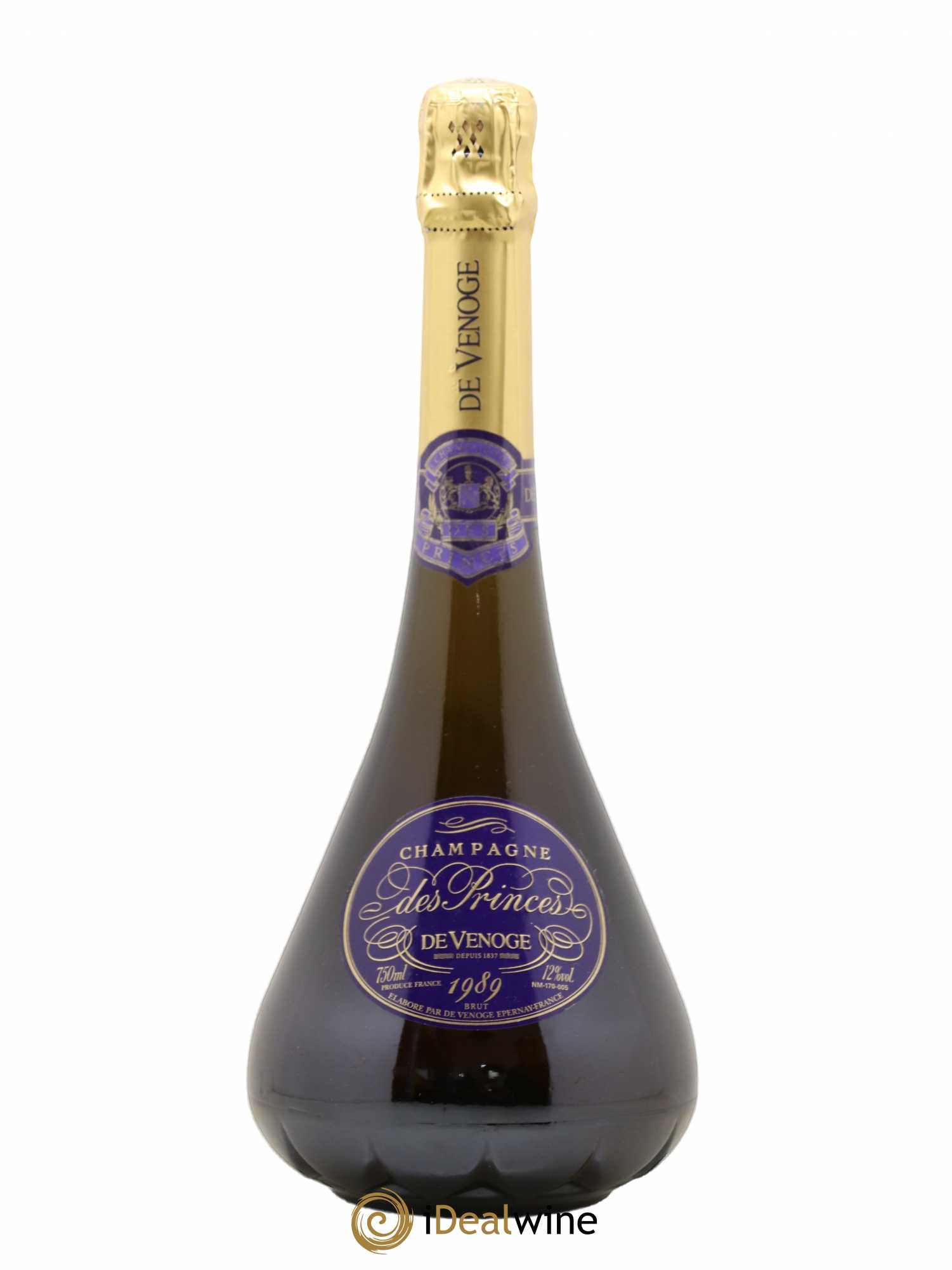 Cuvée des Princes De Venoge 1989 - Lot de 1 bouteille - 0