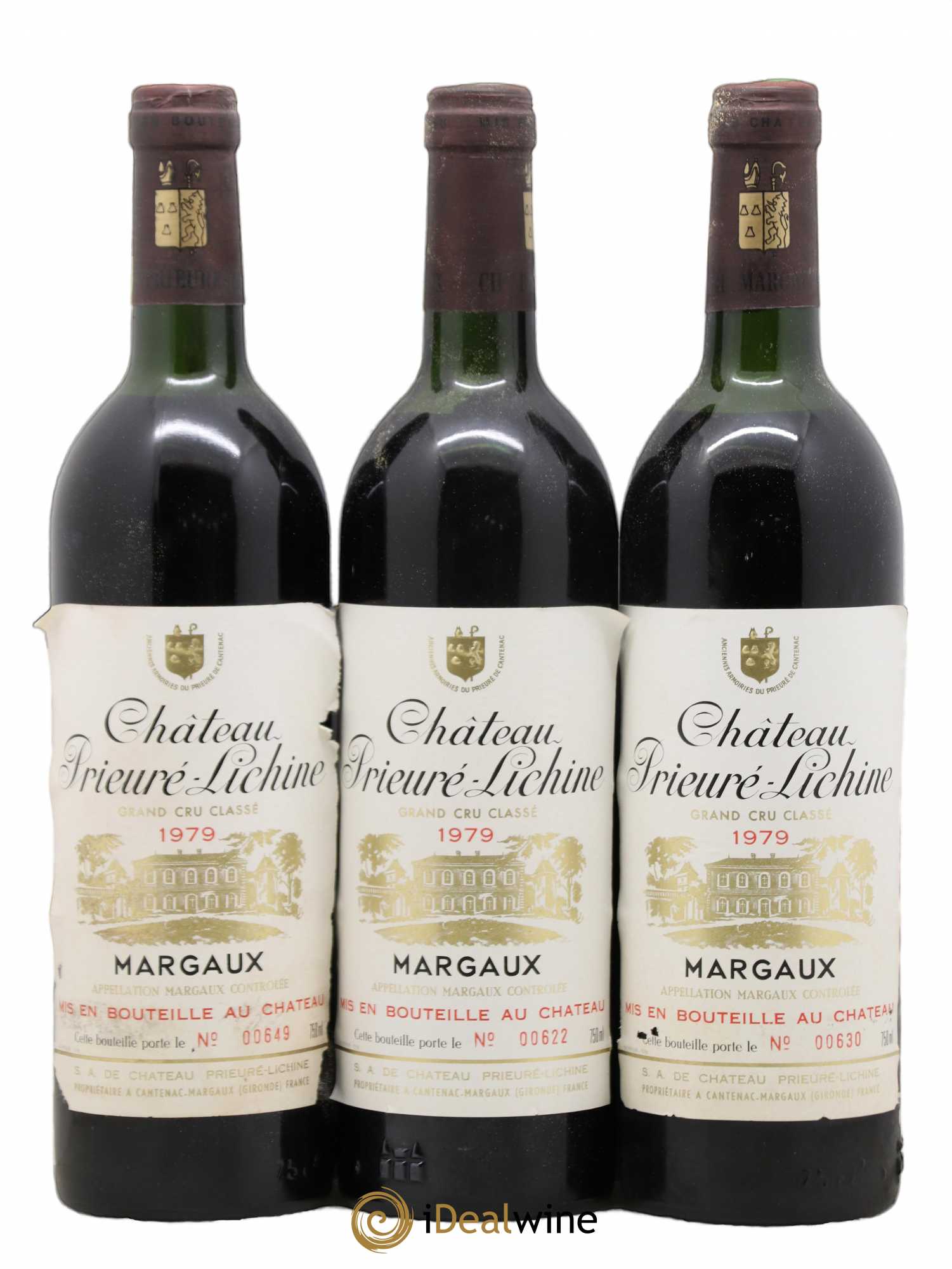 Château Prieuré Lichine 4ème Grand Cru Classé 1979 - Lot de 12 bouteilles - 2