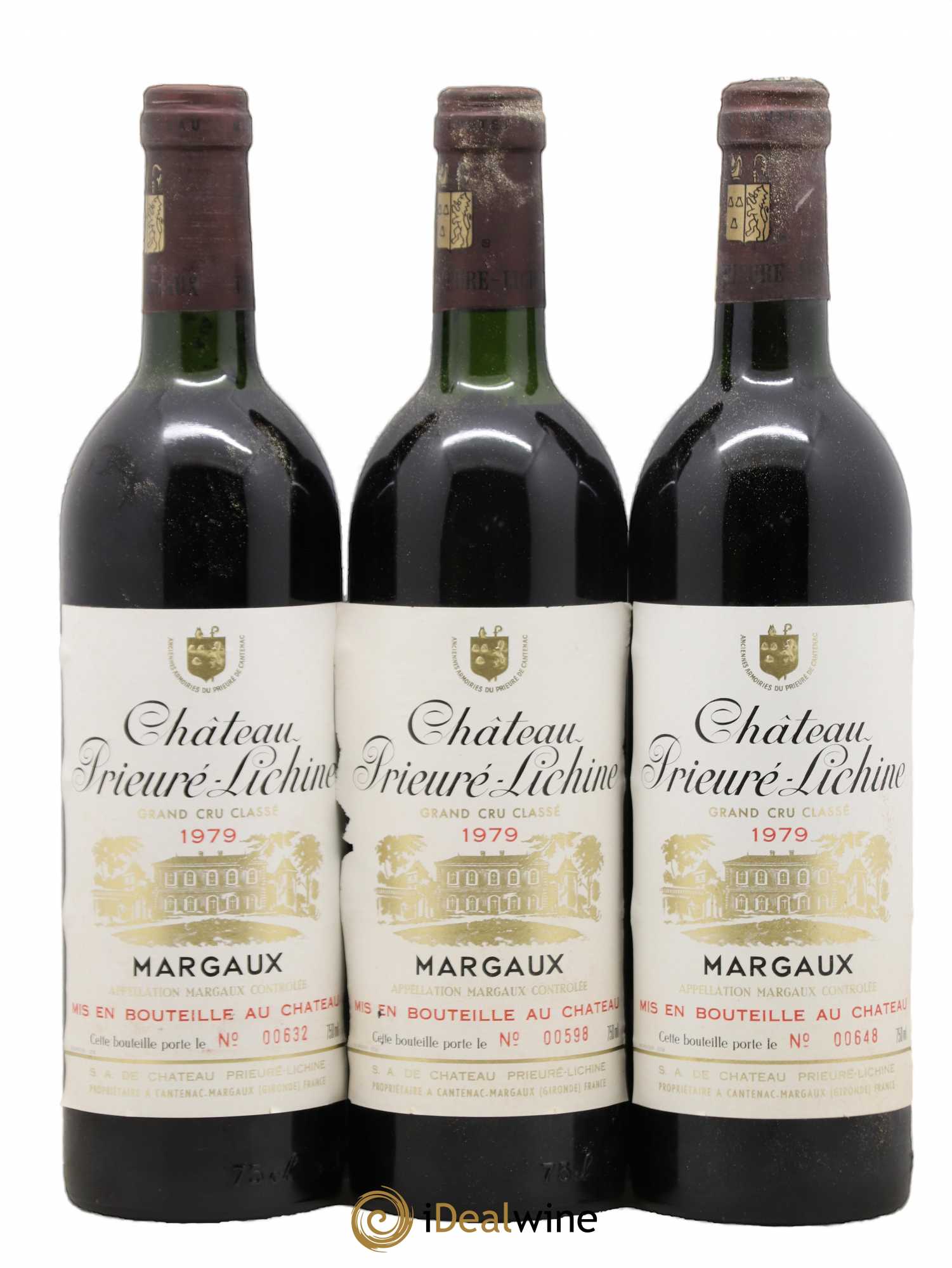 Château Prieuré Lichine 4ème Grand Cru Classé 1979 - Lot de 12 bouteilles - 3