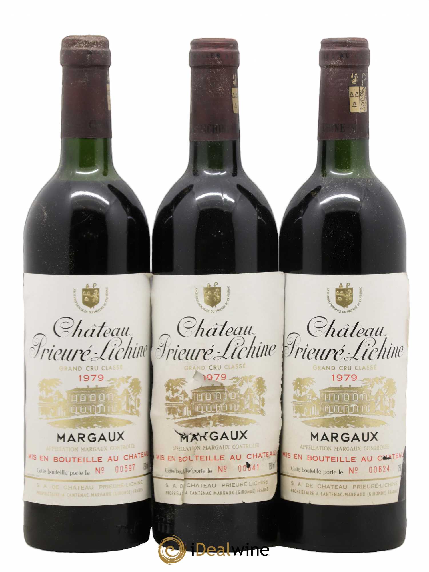 Château Prieuré Lichine 4ème Grand Cru Classé 1979 - Lot de 12 bouteilles - 4
