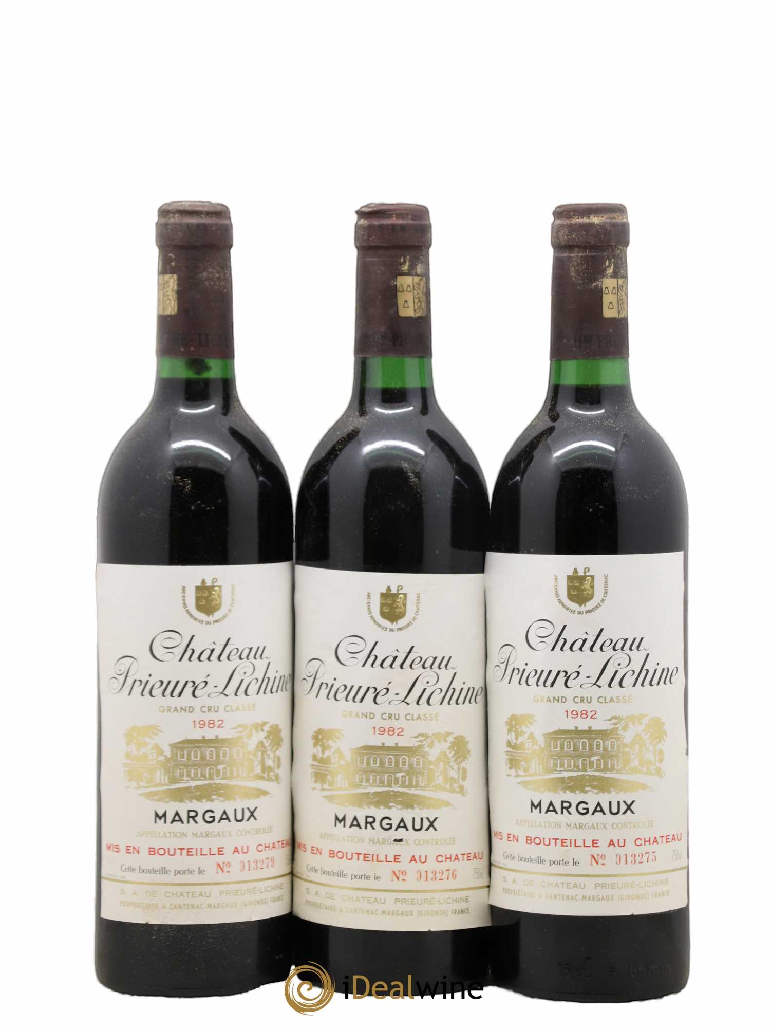 Château Prieuré Lichine 4ème Grand Cru Classé 1982 - Lot de 12 bouteilles - 2