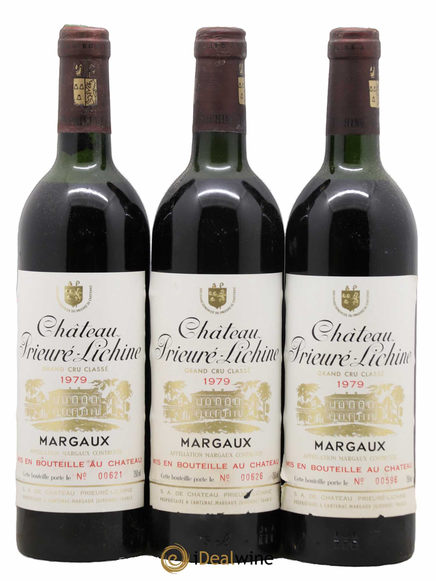 Château Prieuré Lichine 4ème Grand Cru Classé 1979 - Lot de 12 bouteilles - 1