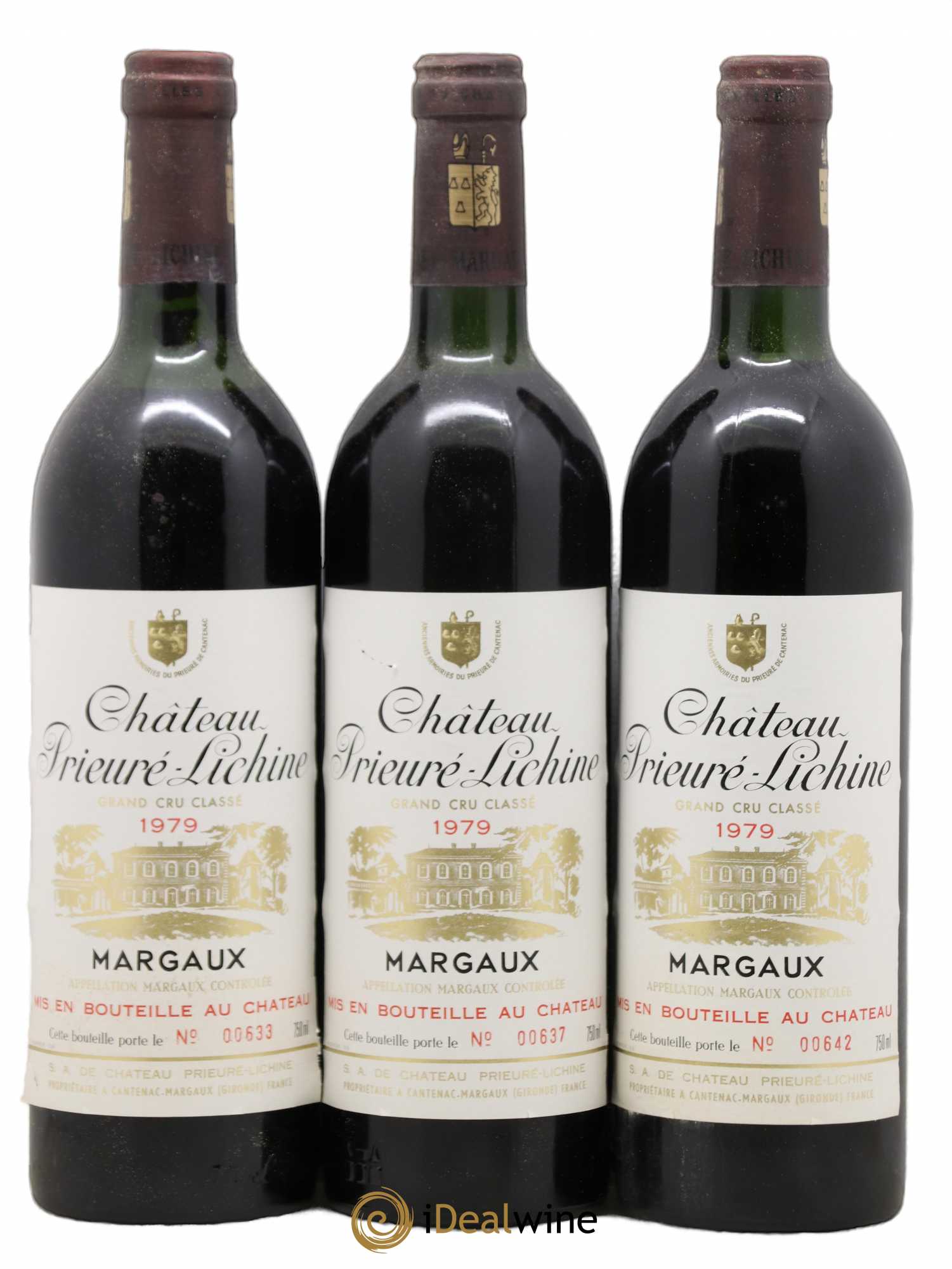Château Prieuré Lichine 4ème Grand Cru Classé 1979 - Lot de 12 bouteilles - 2