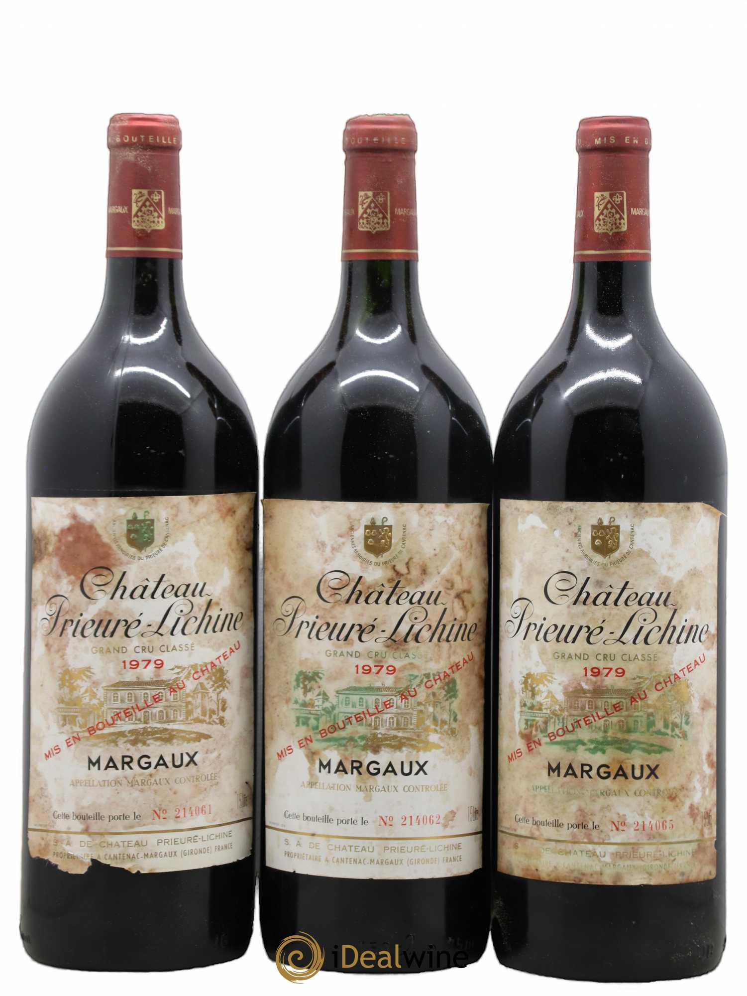 Château Prieuré Lichine 4ème Grand Cru Classé 1979 - Lot de 6 magnums - 1