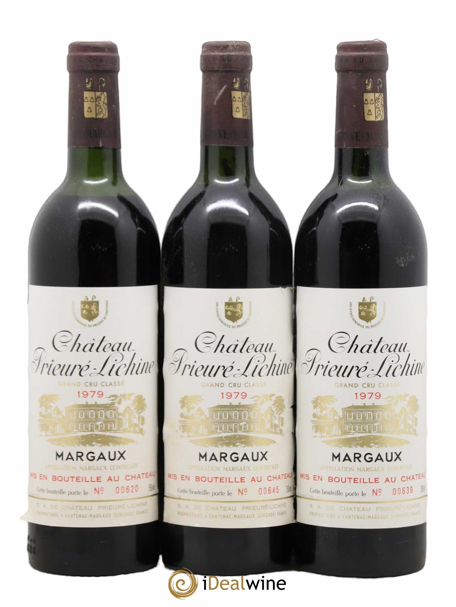 Château Prieuré Lichine 4ème Grand Cru Classé 1979 - Lot de 12 bouteilles - 3