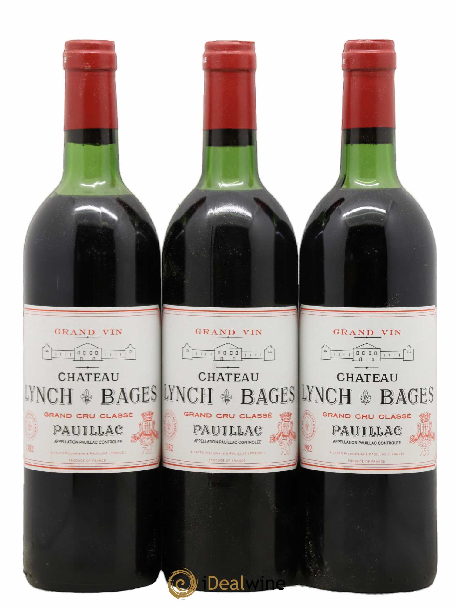 Château Lynch Bages 5ème Grand Cru Classé 1982 - Lot de 12 bouteilles - 2