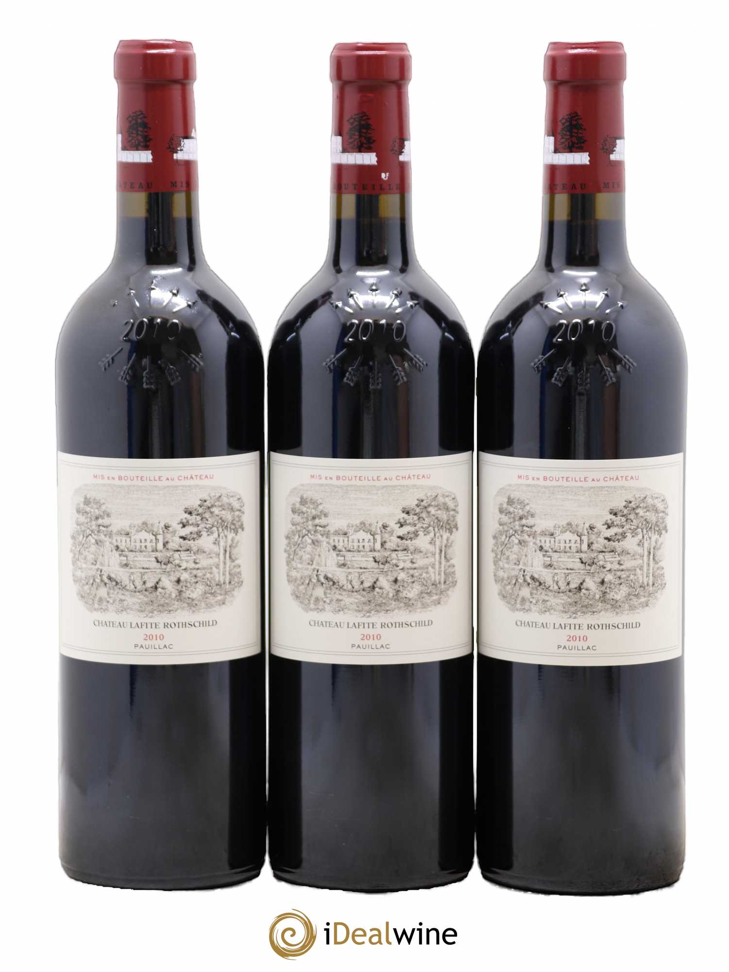 Château Lafite Rothschild 1er Grand Cru Classé 2010 - Lot de 6 bouteilles - 1