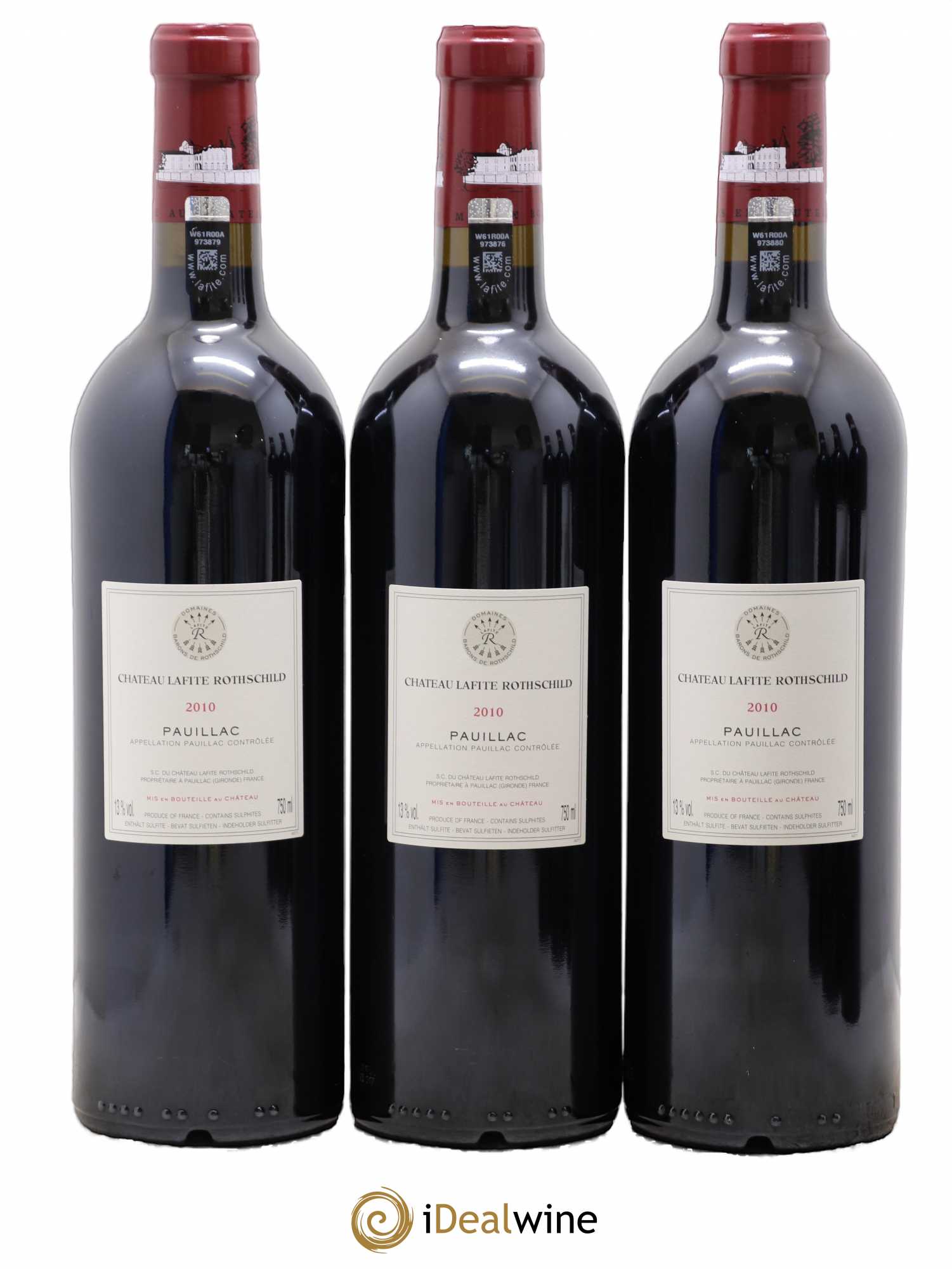 Château Lafite Rothschild 1er Grand Cru Classé 2010 - Lot de 6 bouteilles - 4