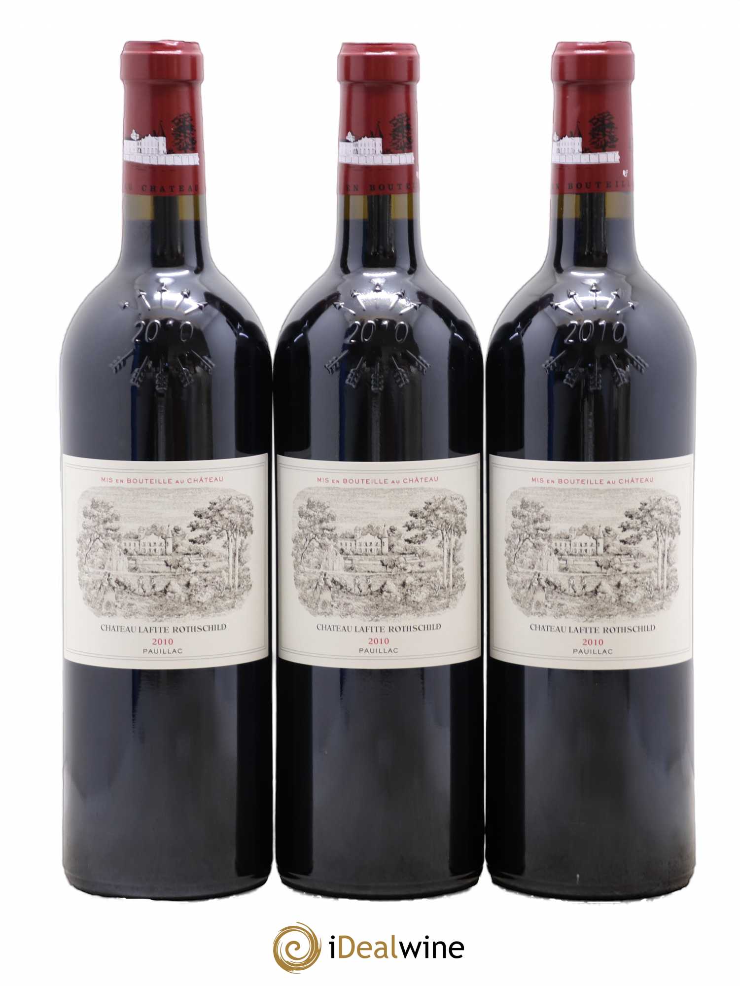 Château Lafite Rothschild 1er Grand Cru Classé 2010 - Lot de 6 bouteilles - 1