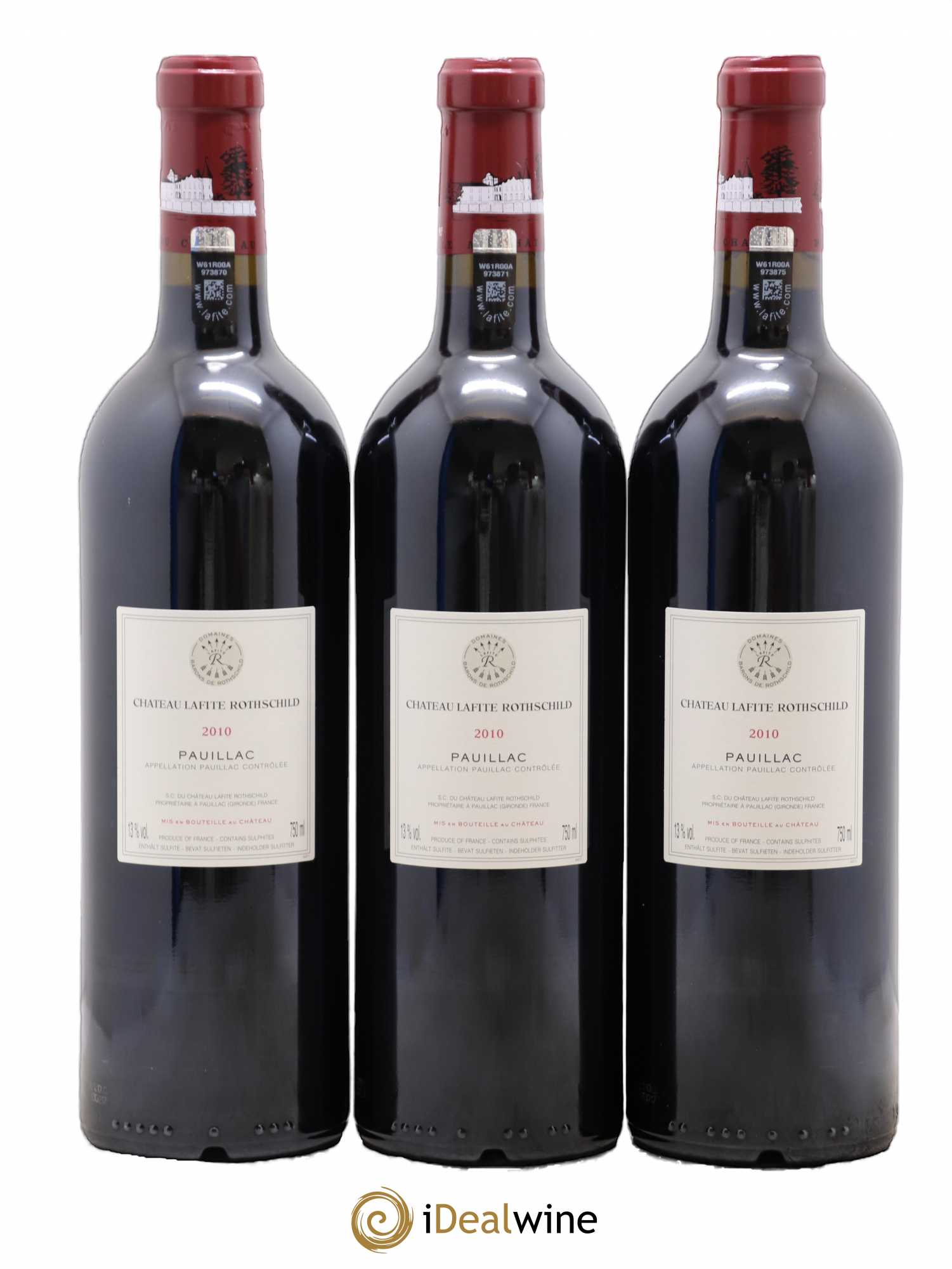 Château Lafite Rothschild 1er Grand Cru Classé 2010 - Lot de 6 bouteilles - 4