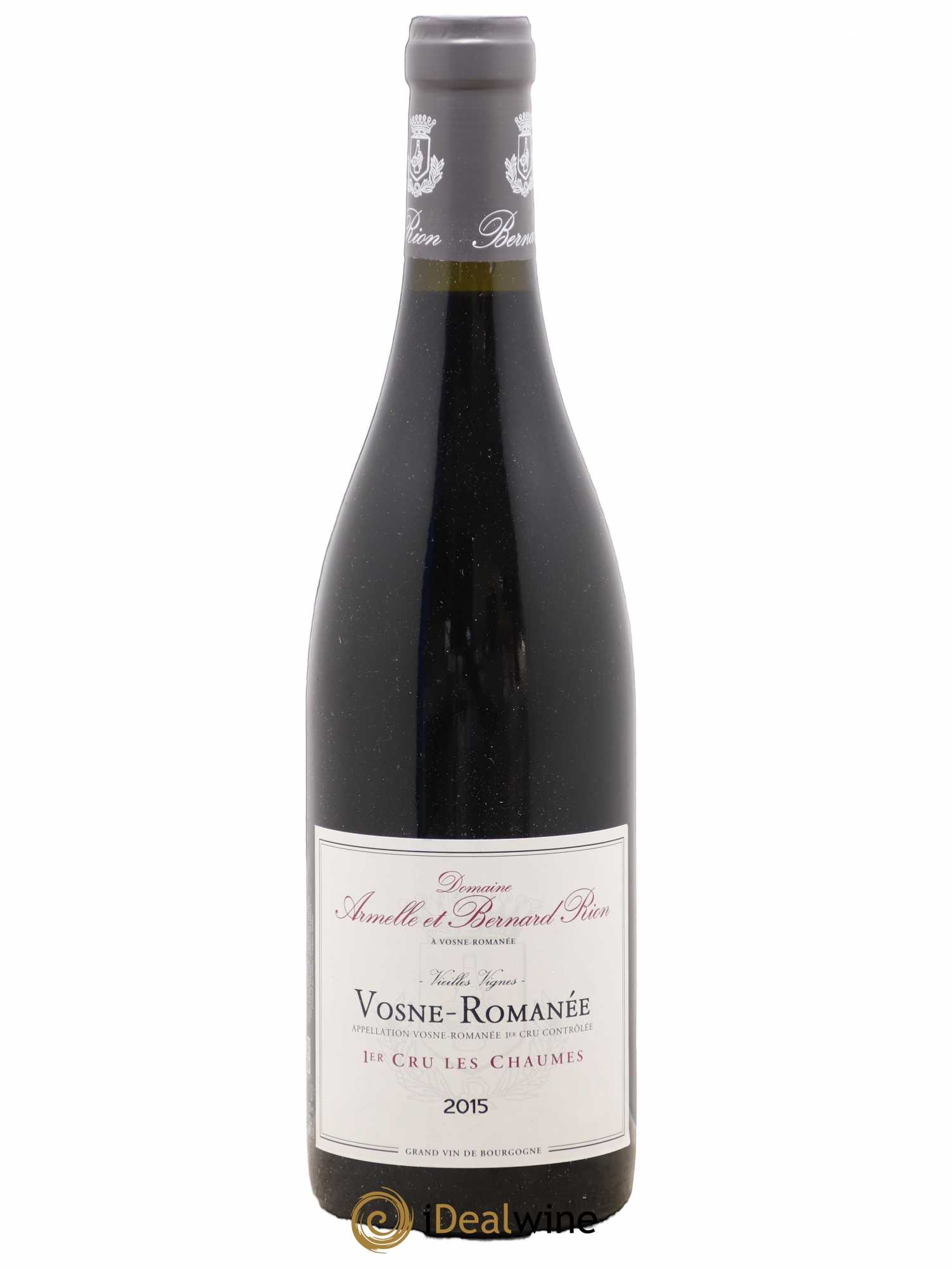 Vosne-Romanée 1er Cru Les Chaumes Armelle Et Bernard Rion 2015 - Posten von 1 Flasche - 0