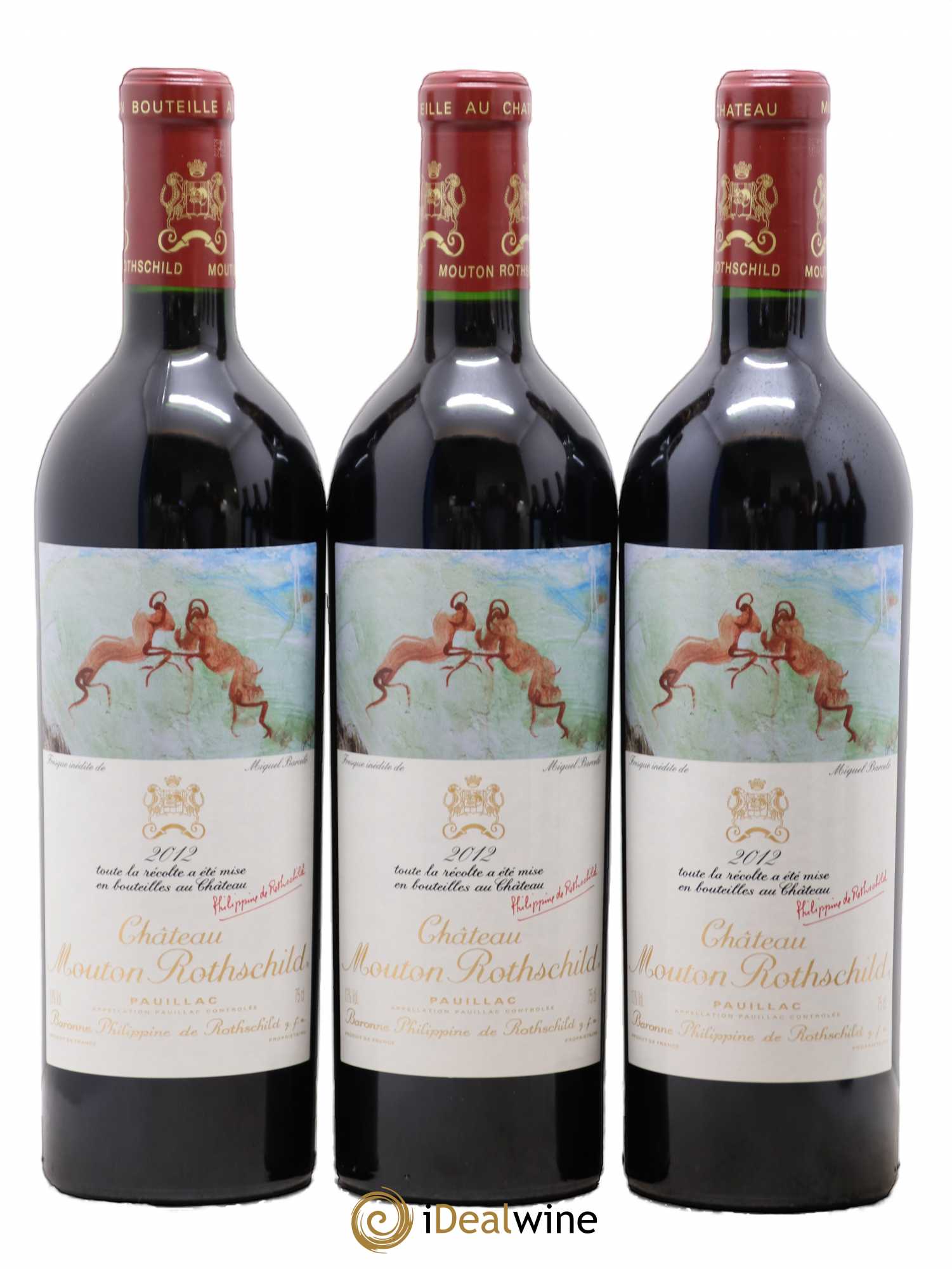 Château Mouton Rothschild 1er Grand Cru Classé 2012 - Lot de 6 bouteilles - 3