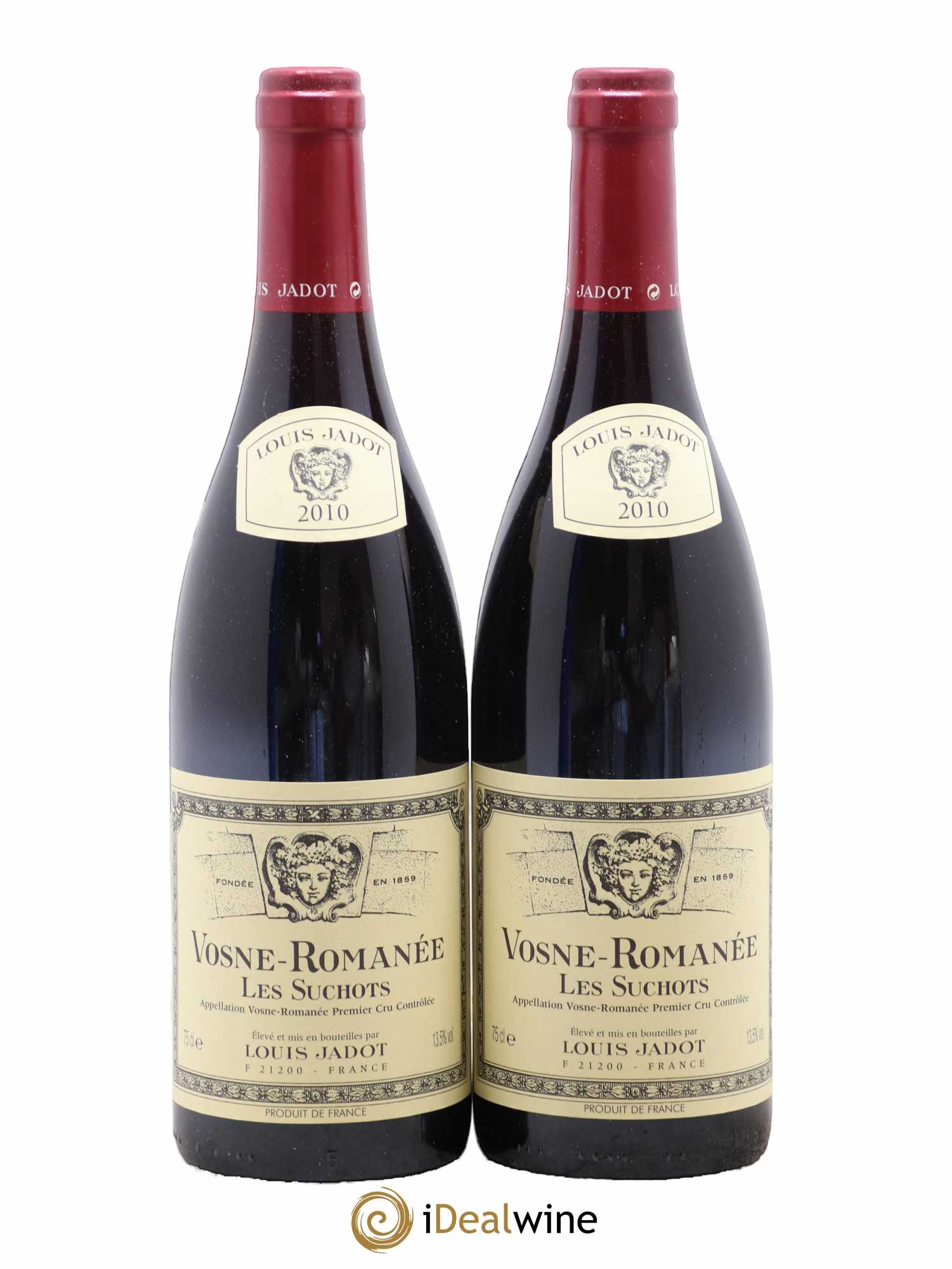 Vosne-Romanée 1er Cru Les Suchots Maison Louis Jadot 2010 - Lot de 2 bouteilles - 0