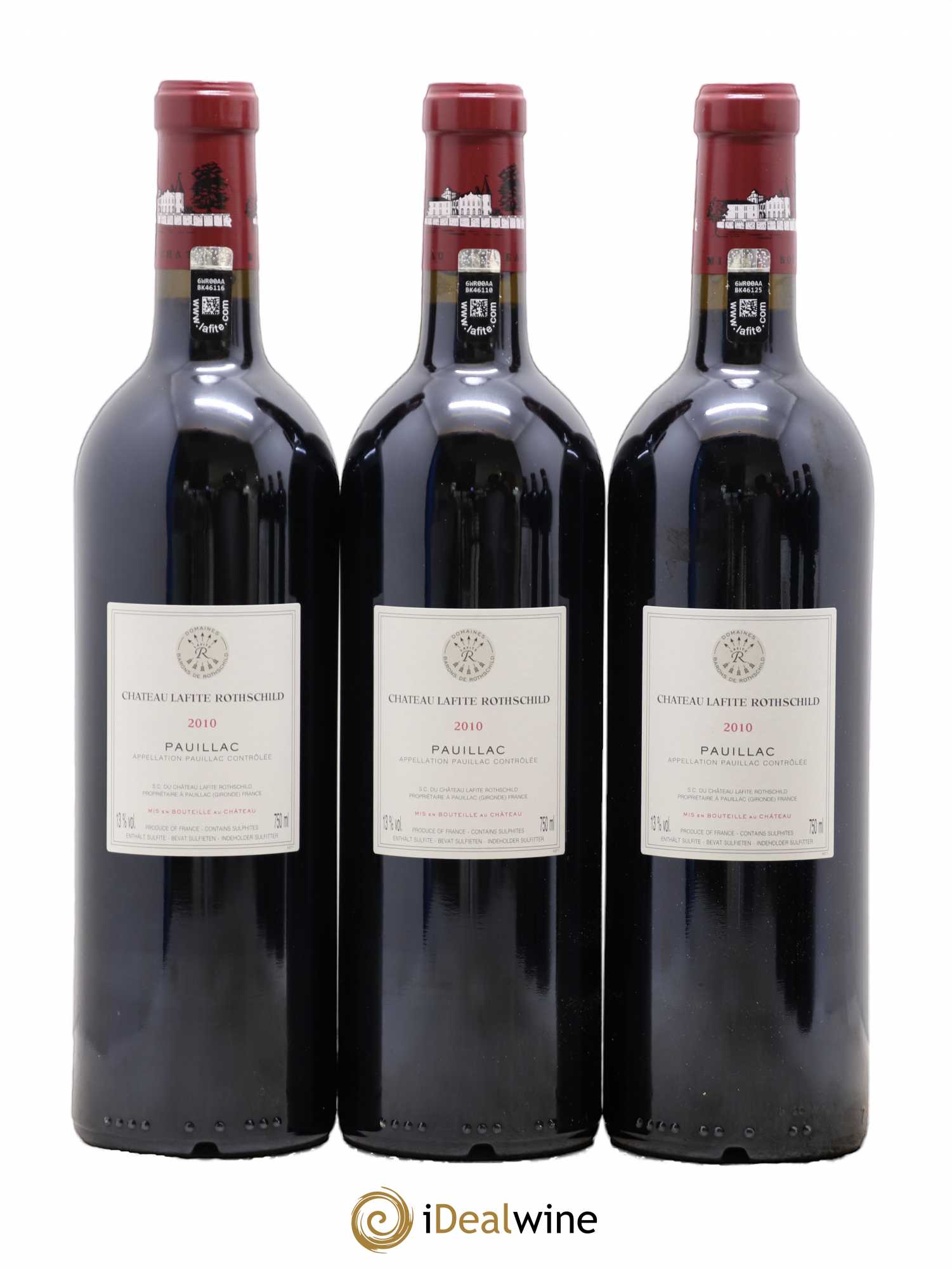 Château Lafite Rothschild 1er Grand Cru Classé 2010 - Lot de 6 bouteilles - 4