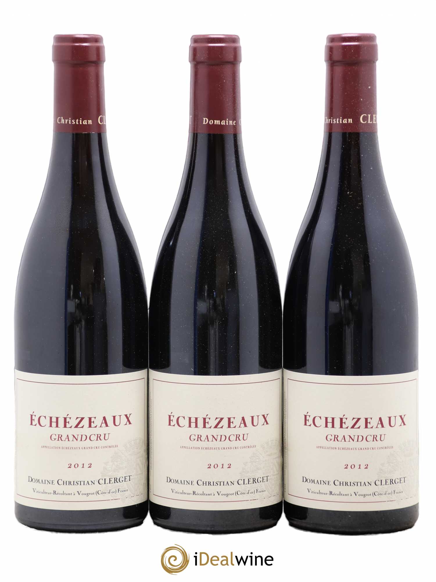 Echezeaux Grand Cru Christian Clerget 2012 - Lot de 3 bouteilles - 0