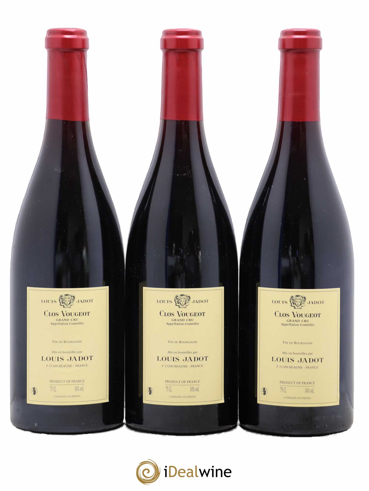 Clos de Vougeot Grand Cru Louis Jadot (Domaine) 2010 - Lot de 6 bouteilles - 2