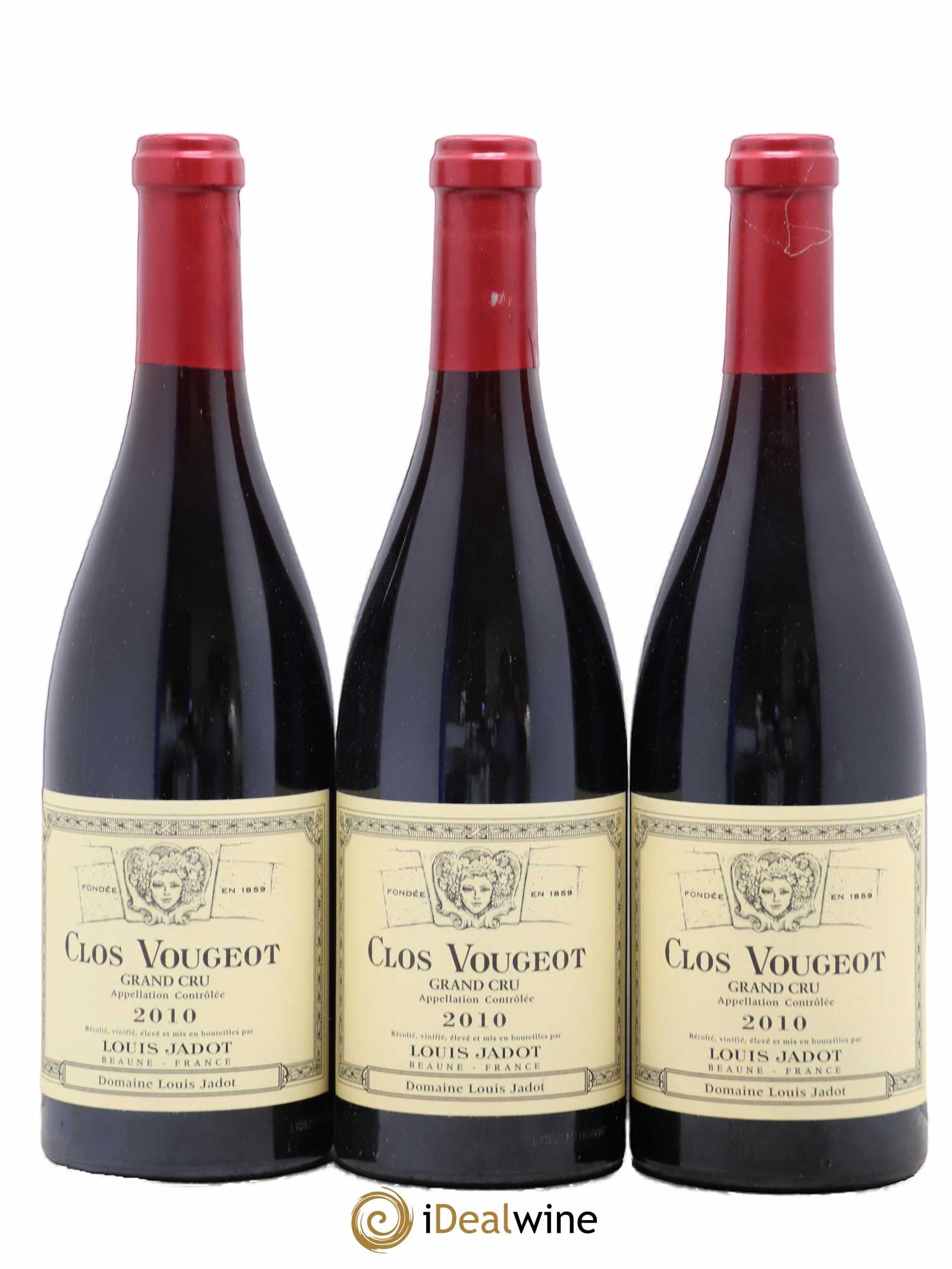 Clos de Vougeot Grand Cru Louis Jadot (Domaine) 2010 - Lot de 6 bouteilles - 3