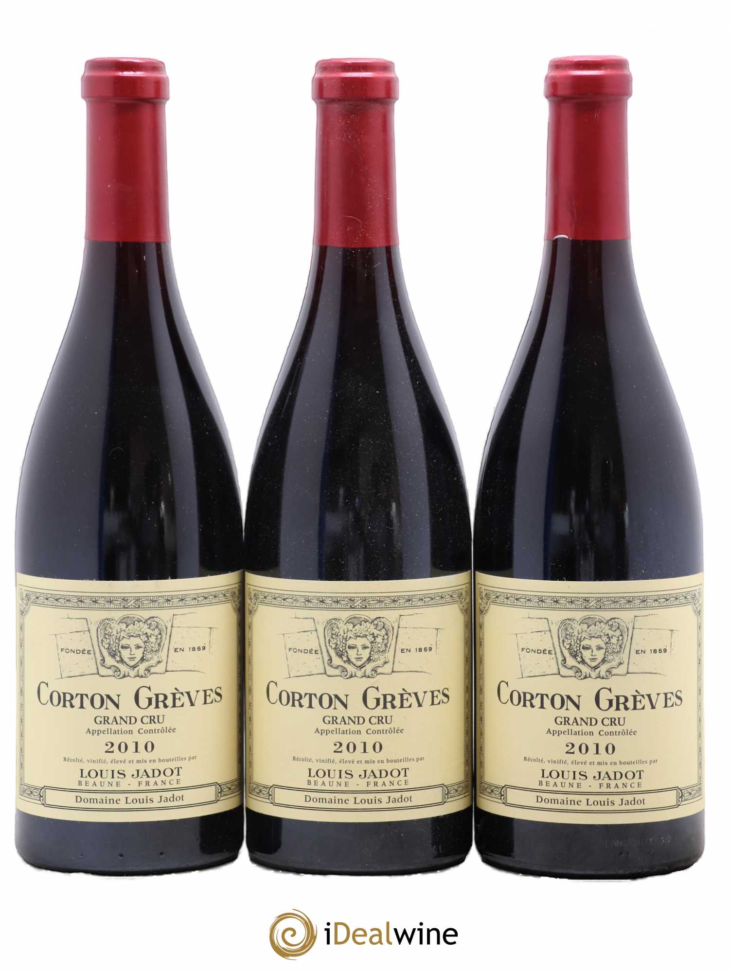 Corton Grand Cru Grèves Louis Jadot (Domaine) 2010 - Lot de 6 bouteilles - 1