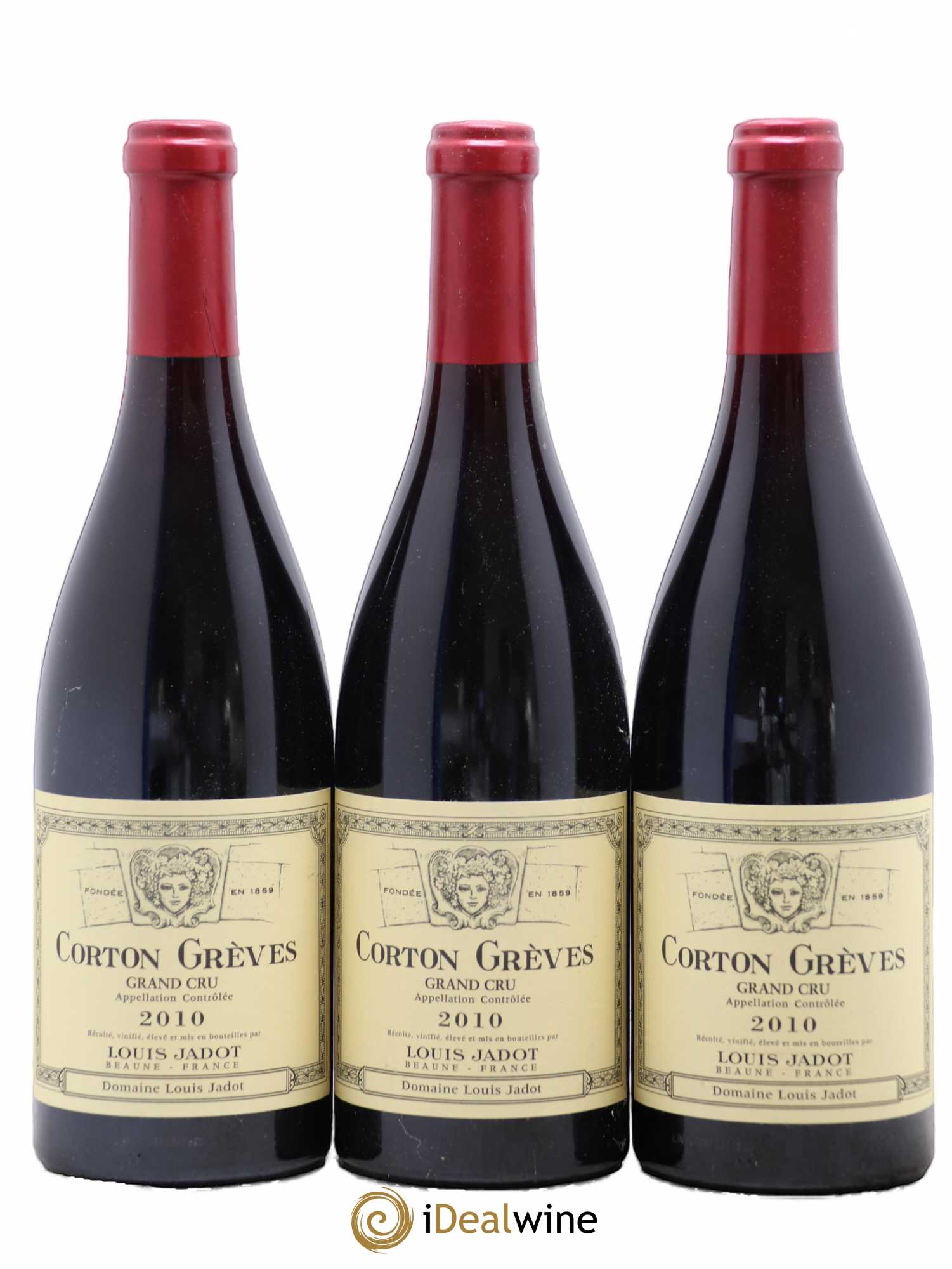 Corton Grand Cru Grèves Louis Jadot (Domaine) 2010 - Lot de 6 bouteilles - 2