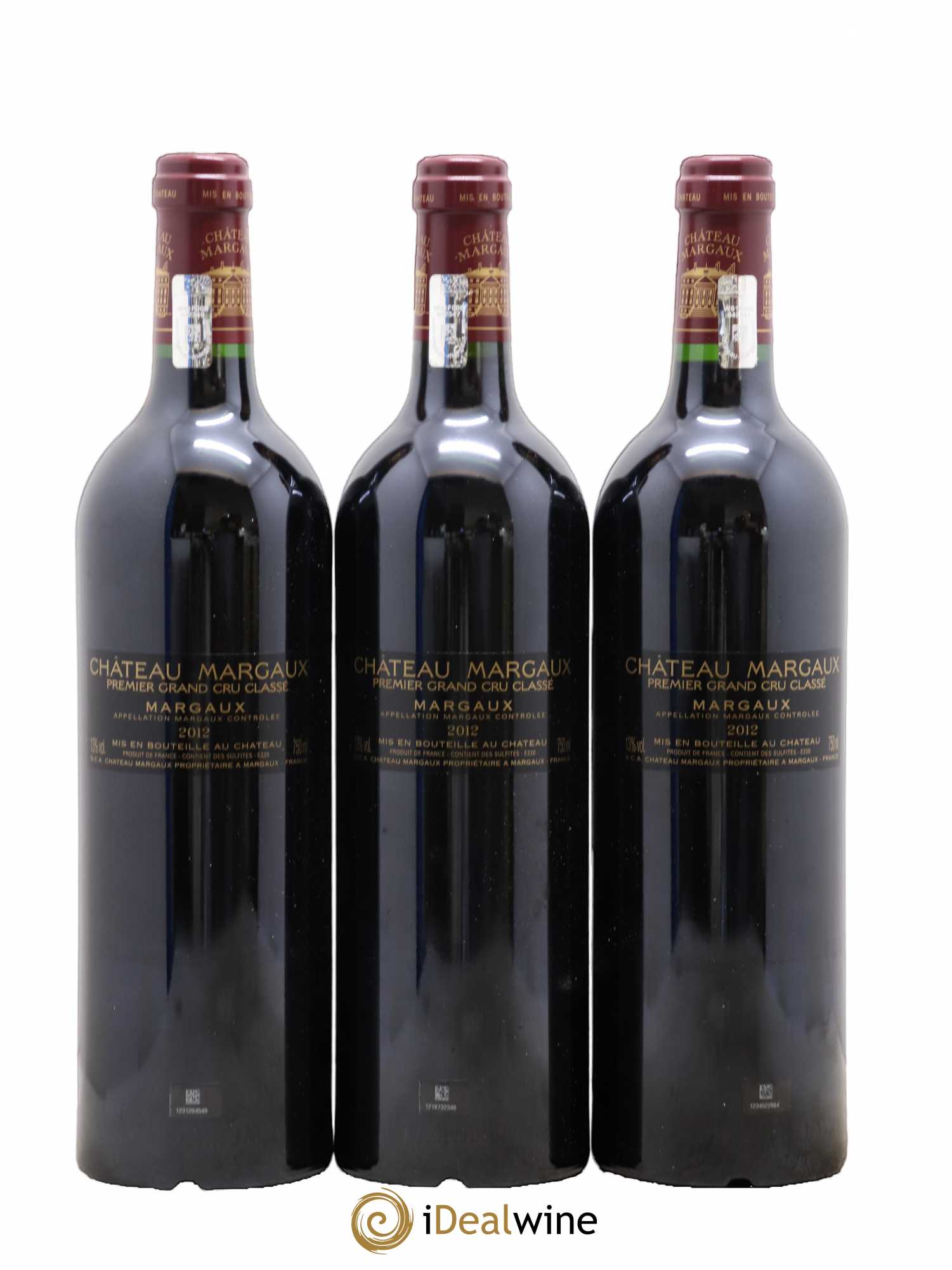 Château Margaux 1er Grand Cru Classé 2012 - Lot de 6 bouteilles - 2