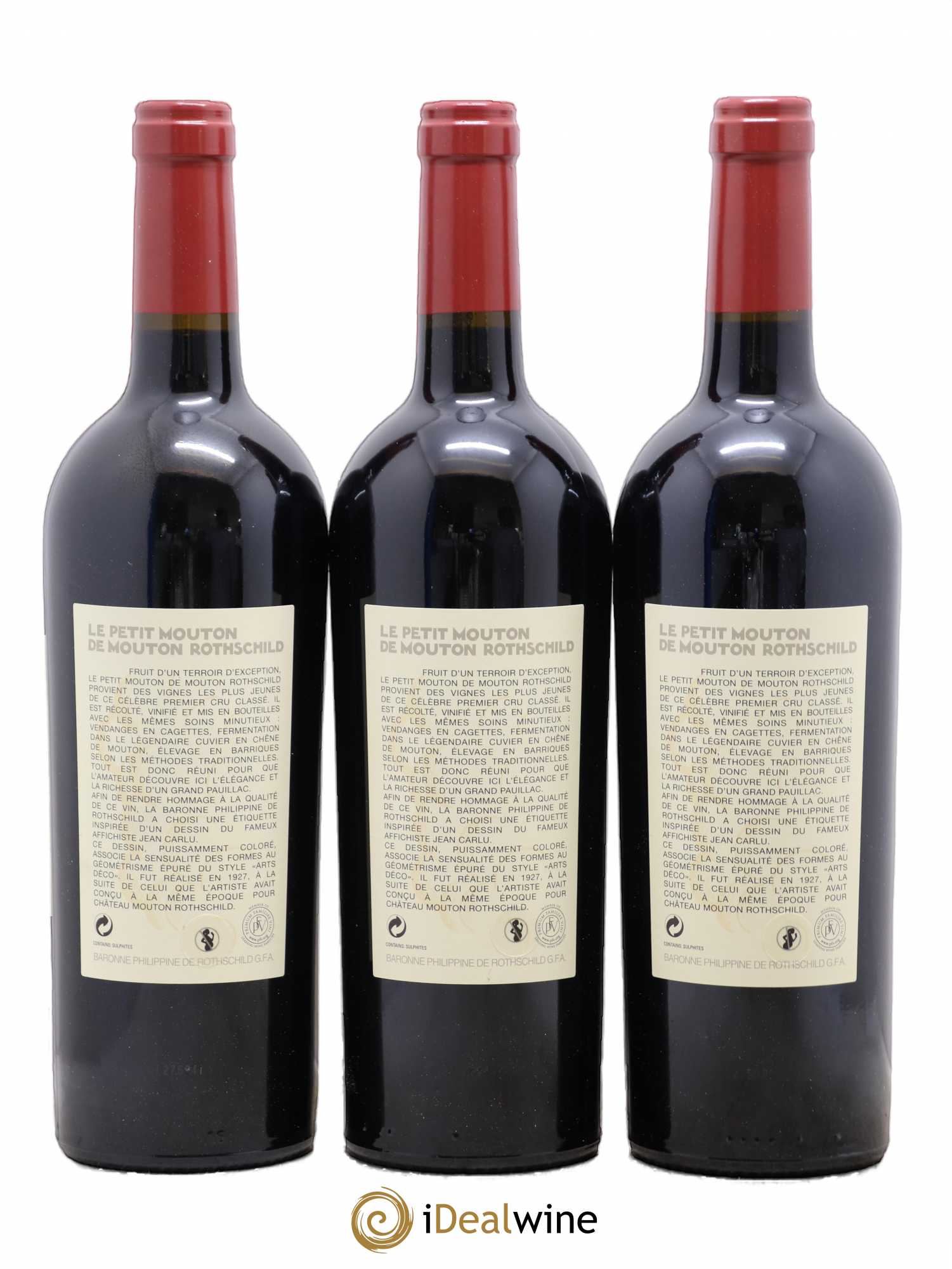 Petit Mouton Second Vin 2010 - Lot de 6 bouteilles - 2