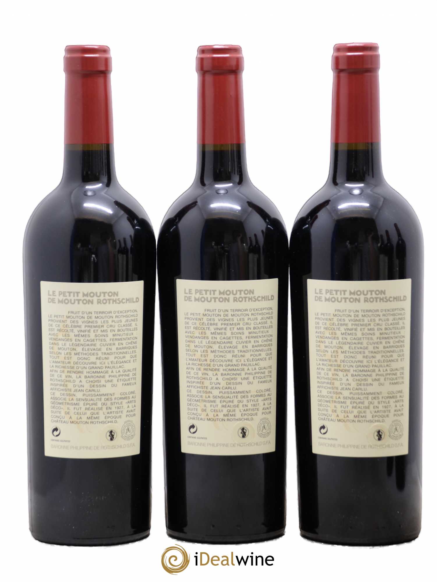 Petit Mouton Second Vin 2010 - Lot de 6 bouteilles - 4