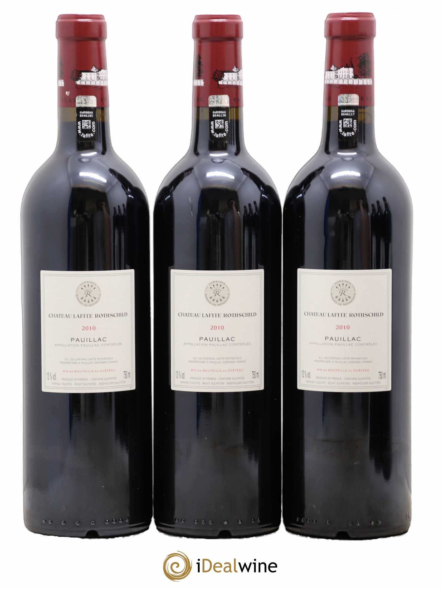 Château Lafite Rothschild 1er Grand Cru Classé 2010 - Lot de 6 bouteilles - 4