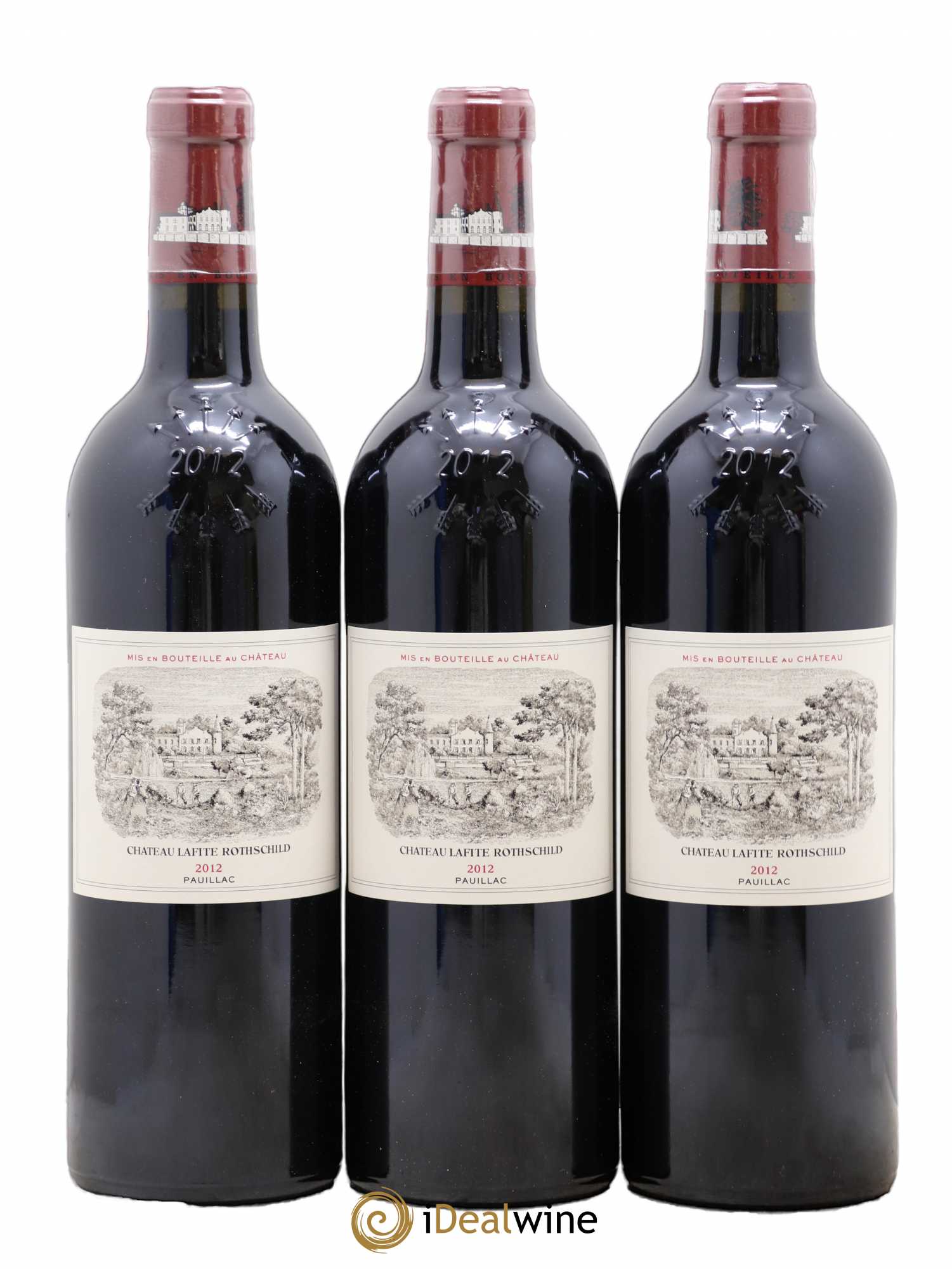 Château Lafite Rothschild 1er Grand Cru Classé 2012 - Lot de 6 bouteilles - 1