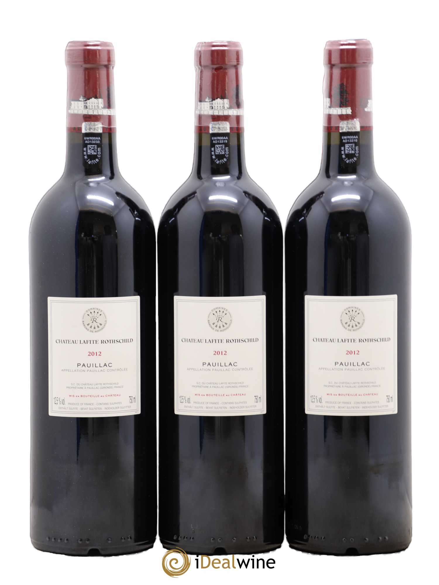 Château Lafite Rothschild 1er Grand Cru Classé 2012 - Lot de 6 bouteilles - 2