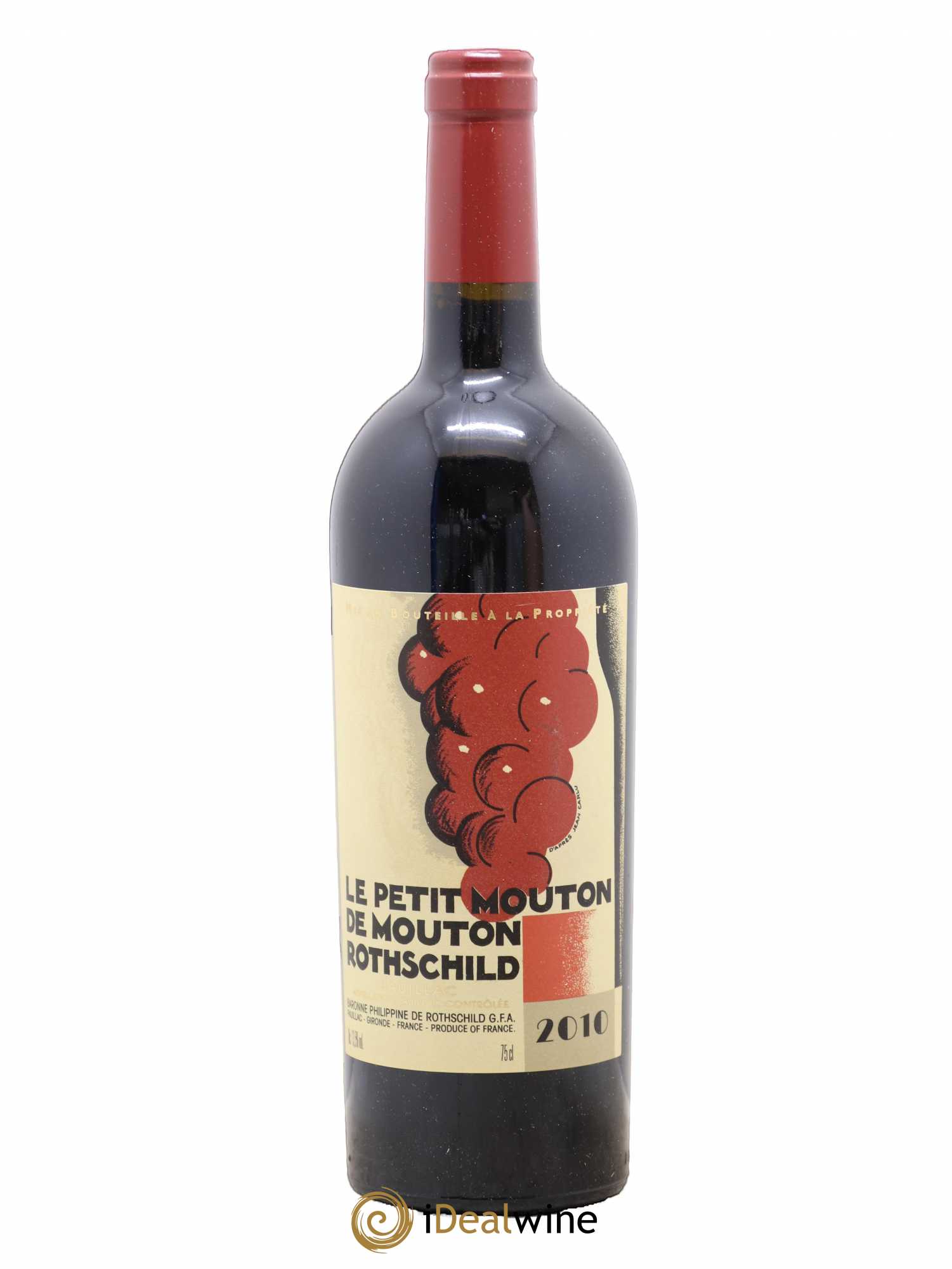 Petit Mouton Second Vin 2010 - Lot de 1 bouteille - 0