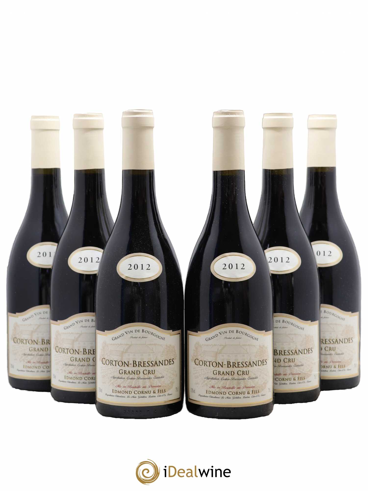 Corton Grand Cru Bressandes Edmond Cornu et Fils 2012 - Lot de 6 bouteilles - 0
