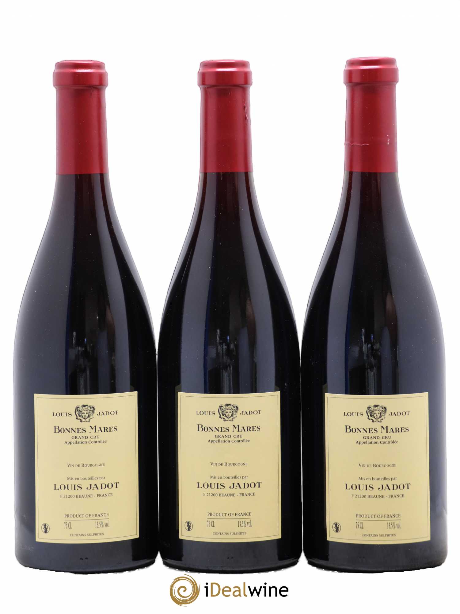 Bonnes-Mares Grand Cru Domaine Louis Jadot 2010 - Lot de 3 bouteilles - 1