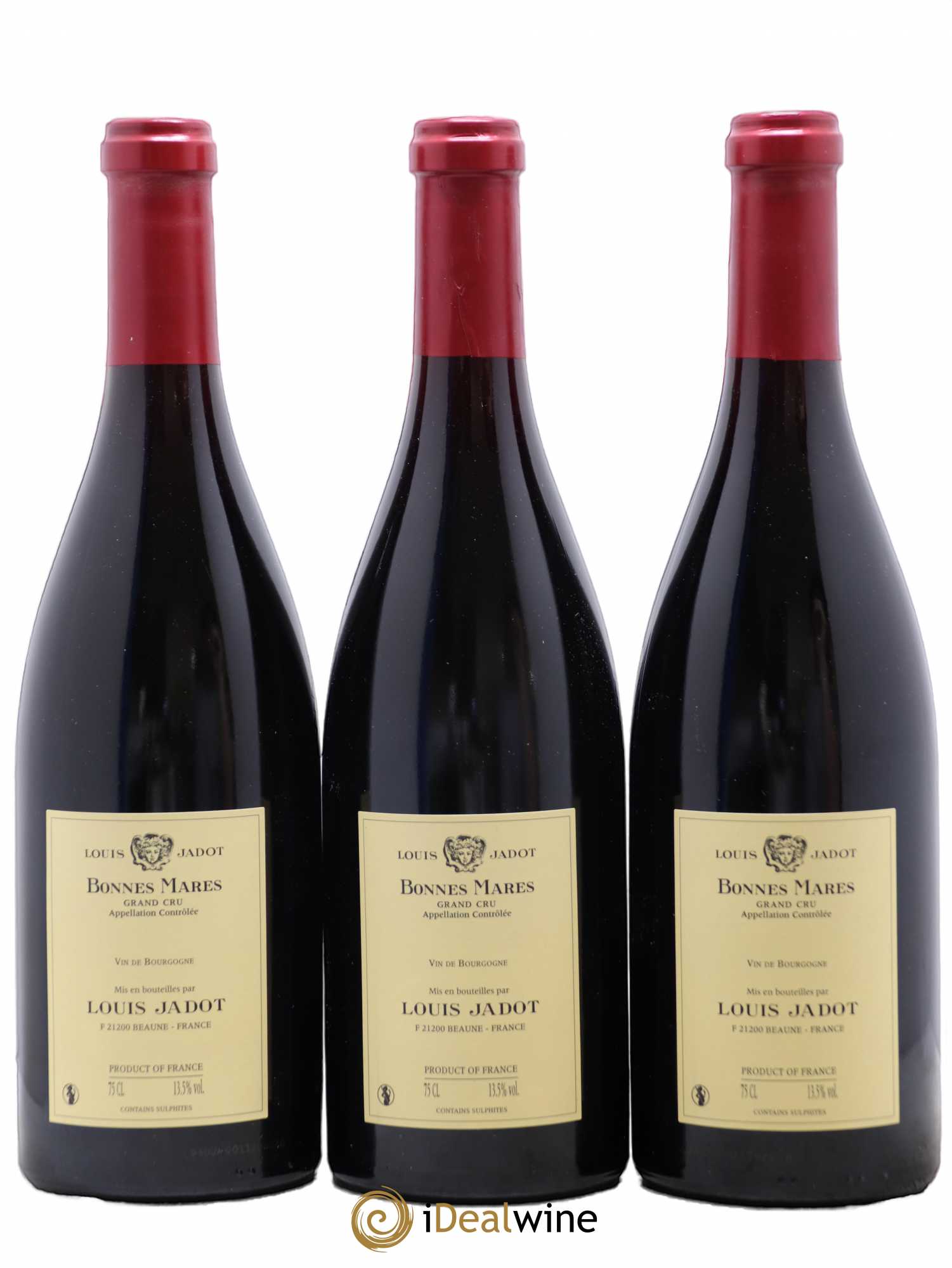 Bonnes-Mares Grand Cru Domaine Louis Jadot 2012 - Lot de 3 bouteilles - 1
